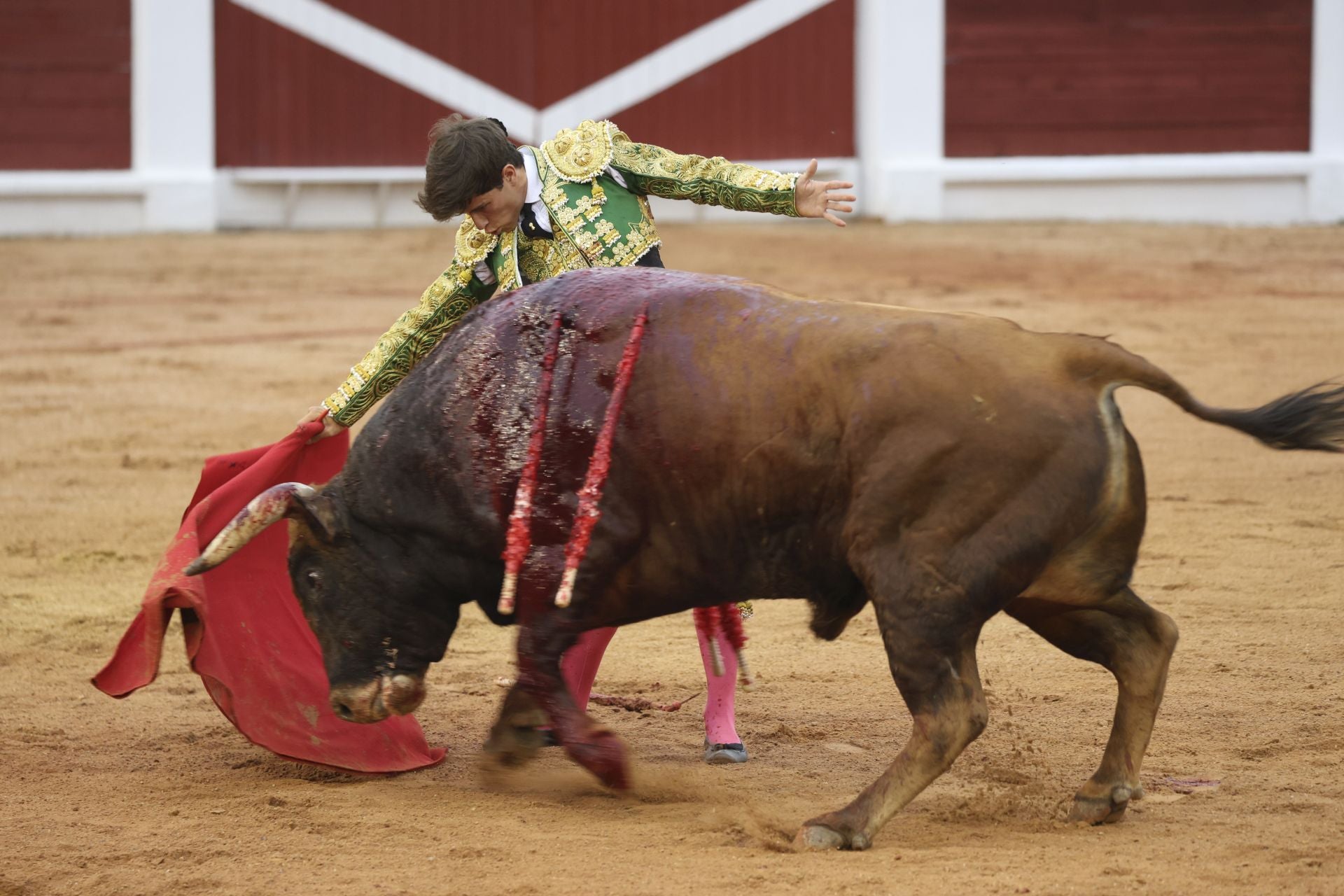 La primera corrida de la Feria de Begoña en imágenes
