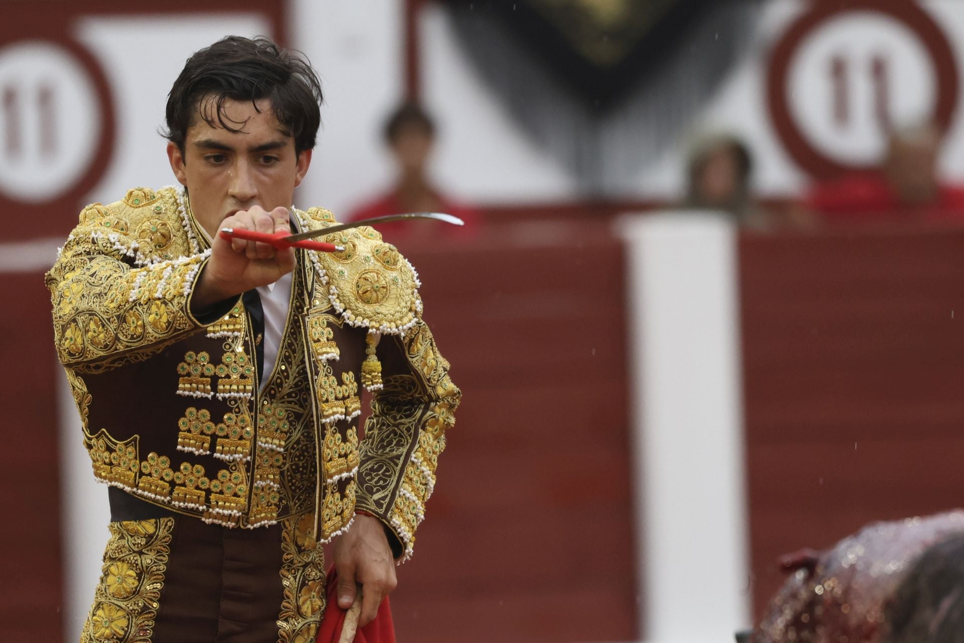 La primera corrida de la Feria de Begoña en imágenes