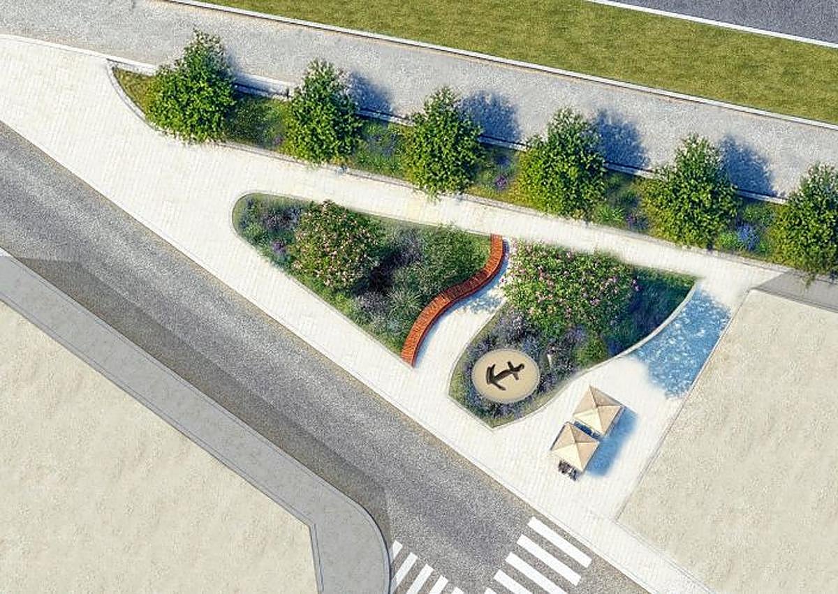 Imagen secundaria 1 - Bocetos con las propuestas para las nuevas zonas verdes de las calles Ezcurdia, Emilio Tuya y Manso.