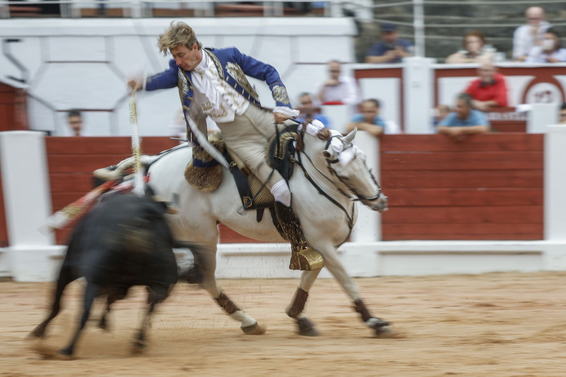 Tarde de rejones en la Feria taurina de Begoña en Gijón