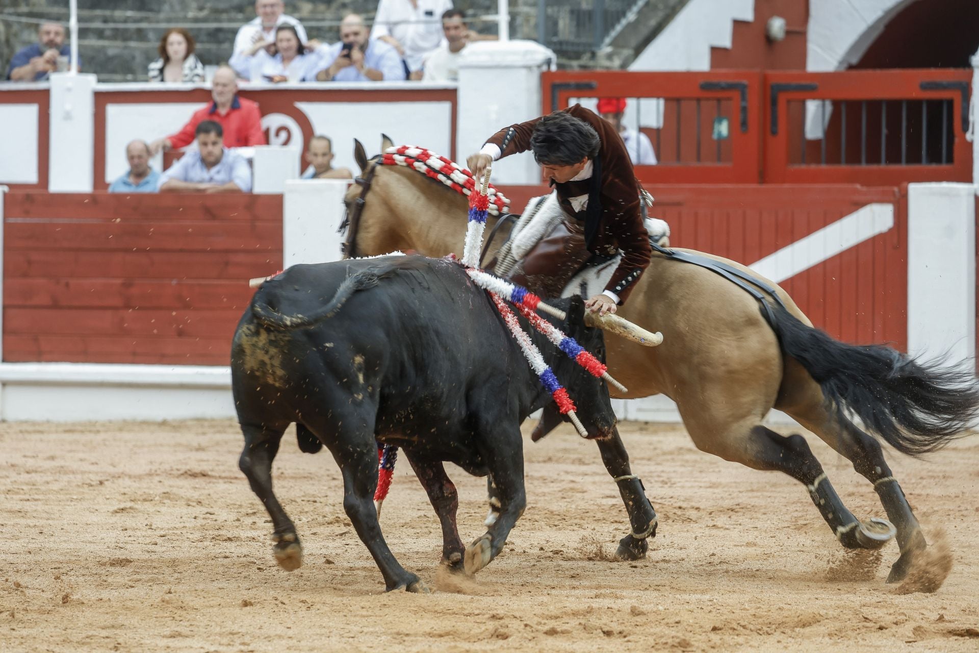 Tarde de rejones en la Feria taurina de Begoña en Gijón