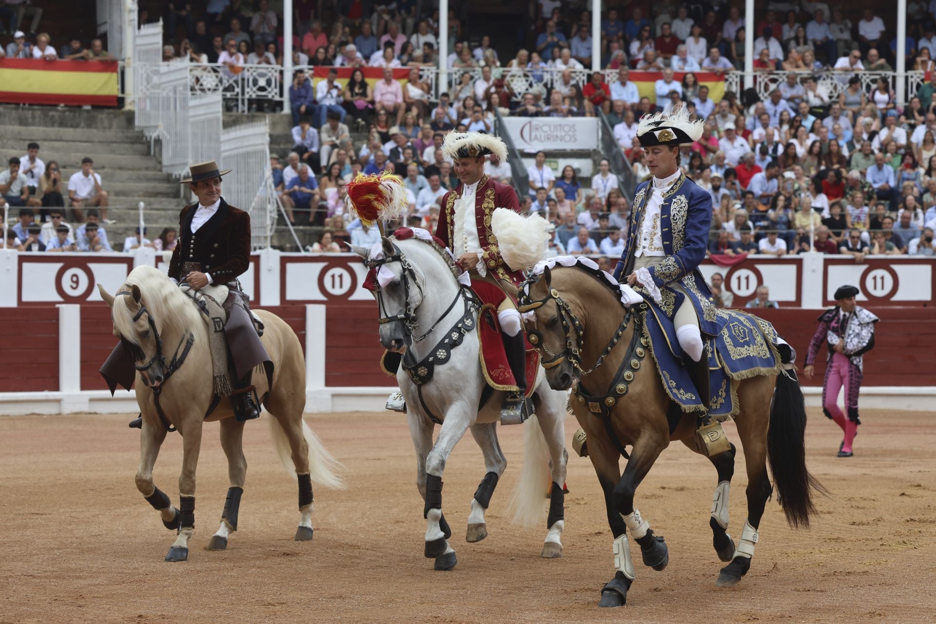 Tarde de rejones en la Feria taurina de Begoña en Gijón