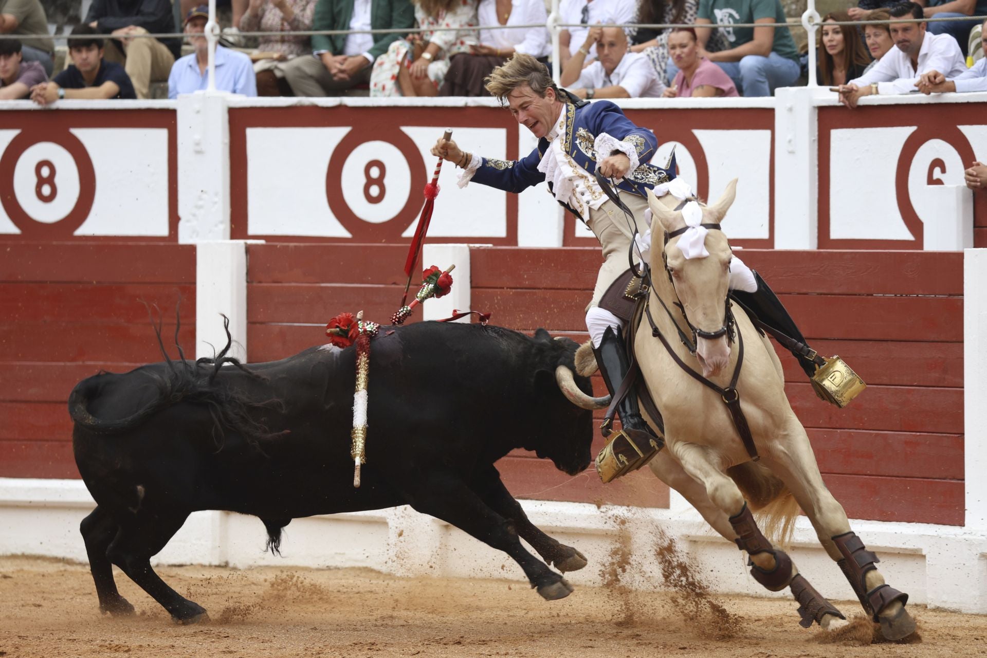 Tarde de rejones en la Feria taurina de Begoña en Gijón