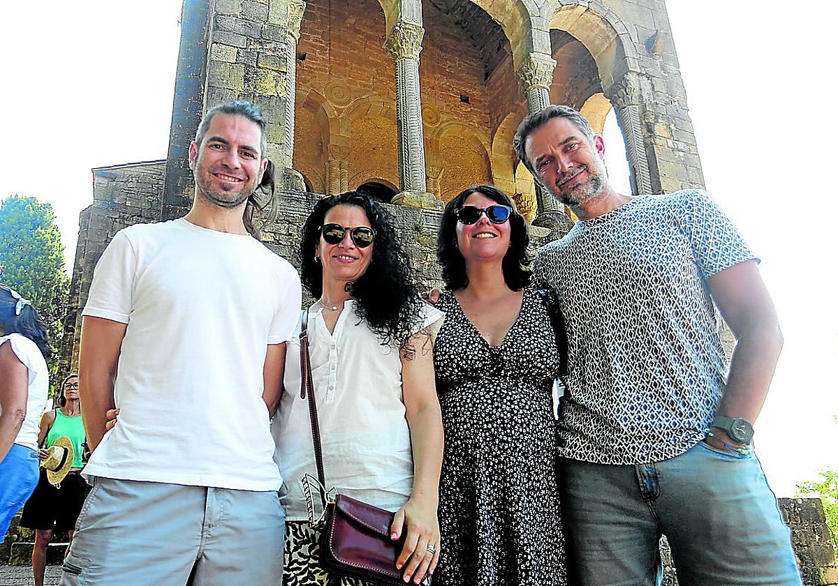 Miguel Ángel Gutiérrez, Chiara Lena, Laura González y Alfonso de la Torre.