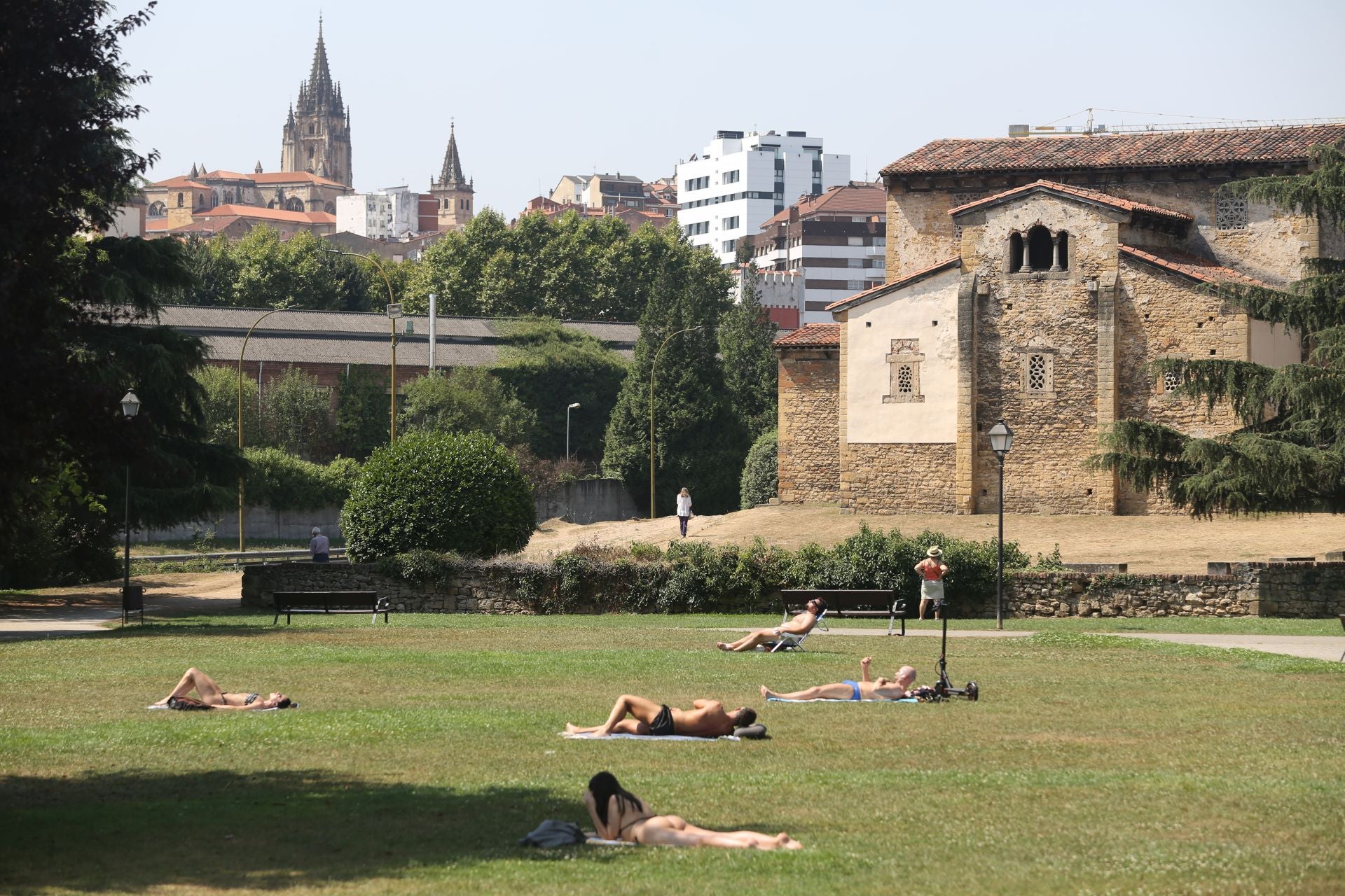 Asturias se achicharra: temperaturas sofocantes a más de 40 grados