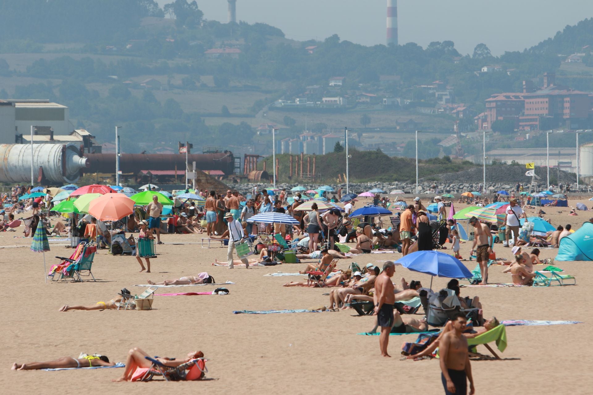 Asturias se achicharra: temperaturas sofocantes a más de 40 grados