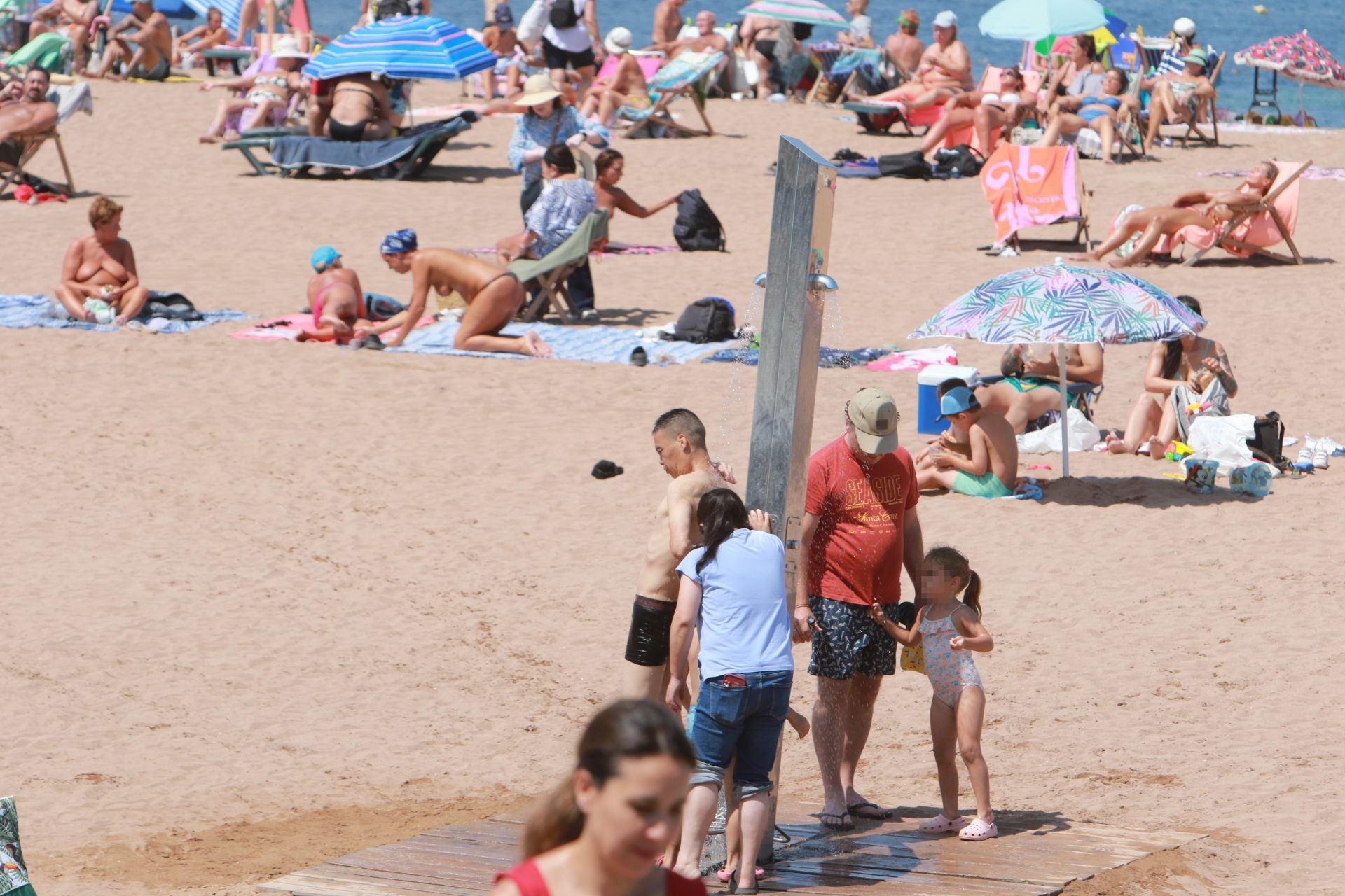 Asturias se achicharra: temperaturas sofocantes a más de 40 grados