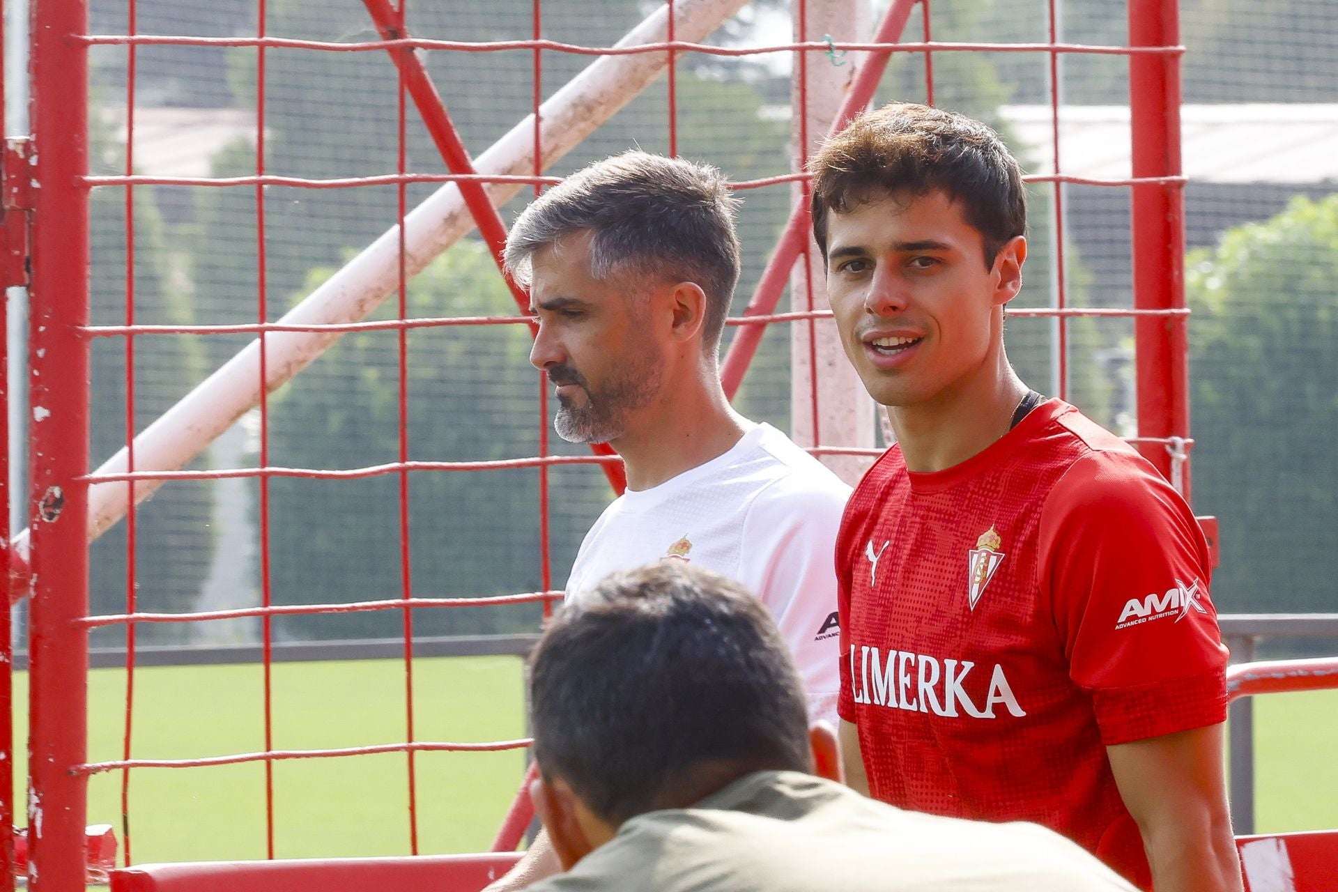 El entrenamiento del Sporting de Gijón de este sábado, 16 de agosto, en fotos