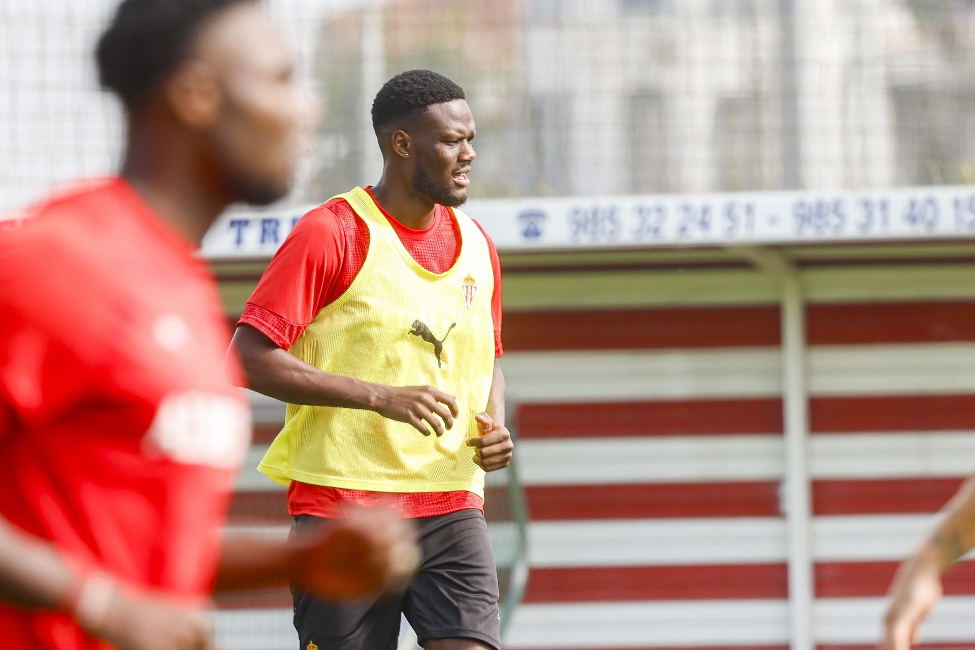 El entrenamiento del Sporting de Gijón de este sábado, 16 de agosto, en fotos