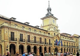 La fachada de la Casa Consistorial.