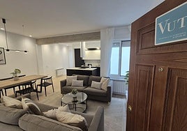 Imagen de una Vivienda de Uso Turístico (VUT) asturiana.