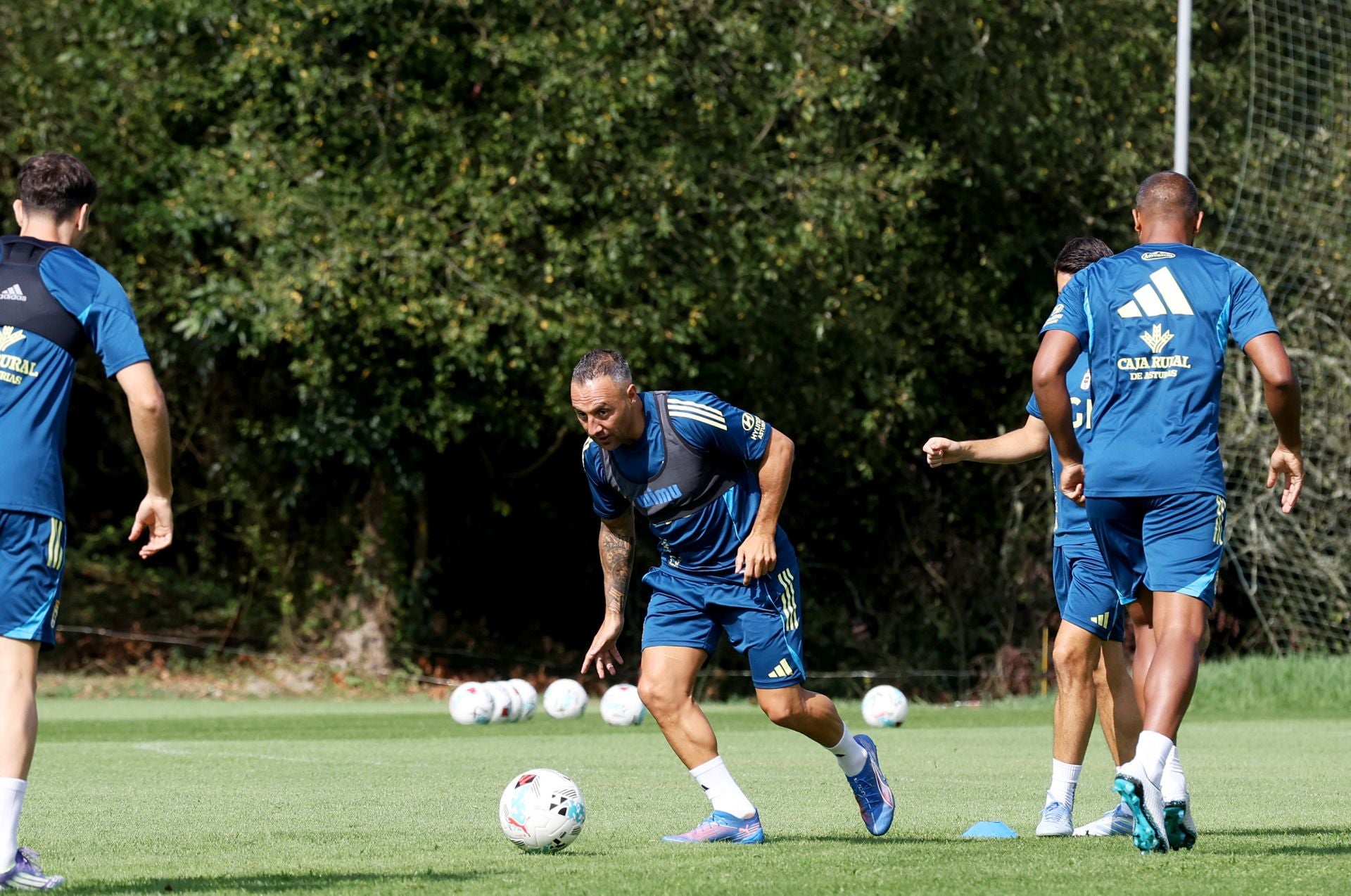 Así prepara el Real Oviedo el partido ante el Real Madrid