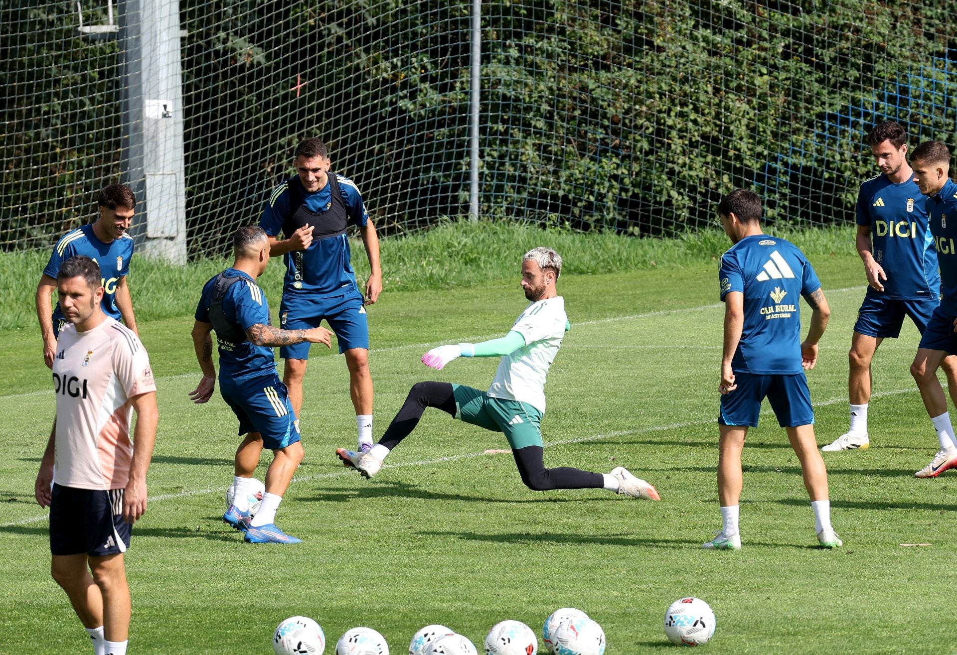 Así prepara el Real Oviedo el partido ante el Real Madrid