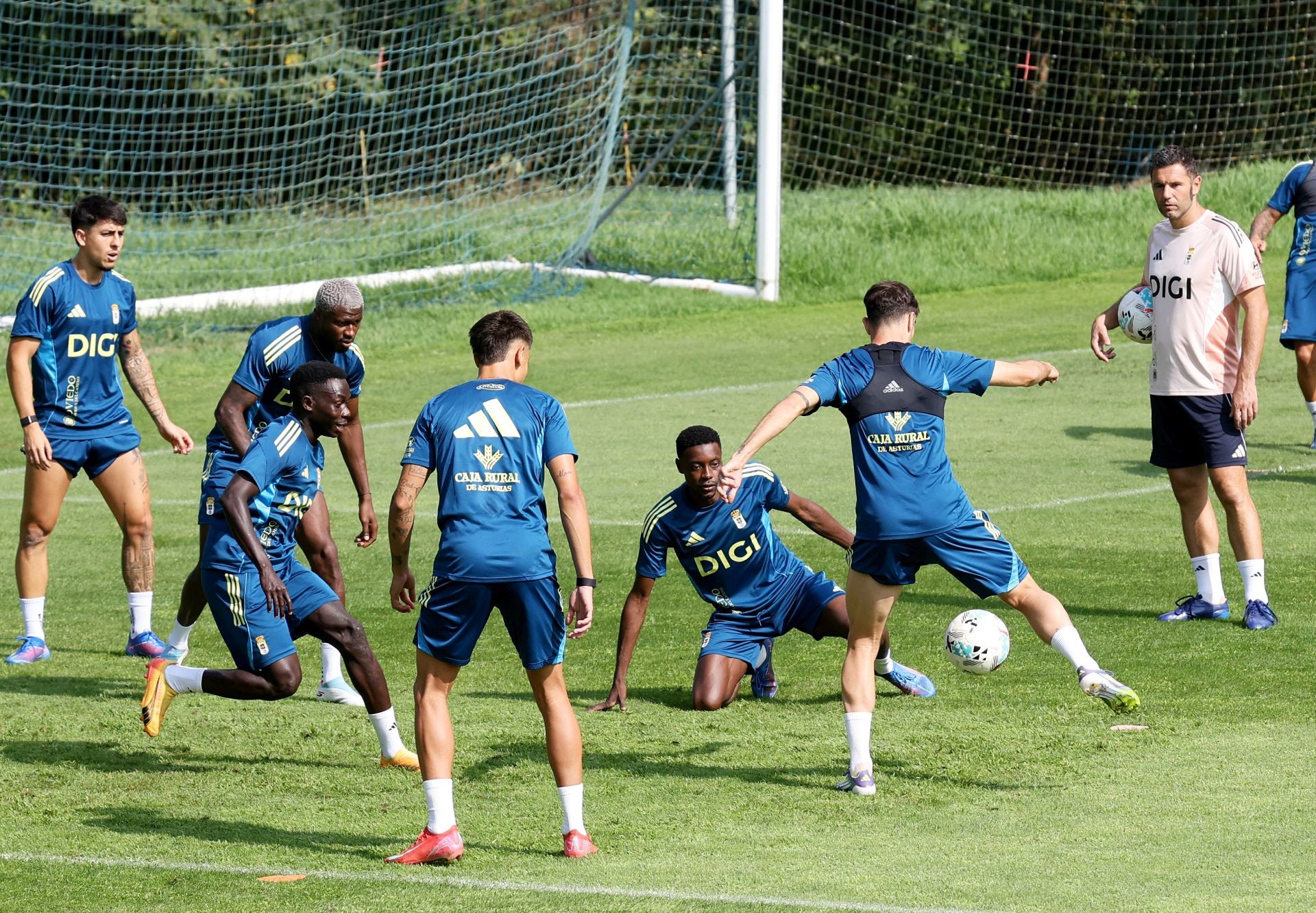 Así prepara el Real Oviedo el partido ante el Real Madrid