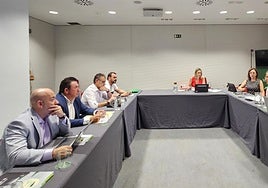 Consejo de administración de Cogersa celebrado en la Fidma.