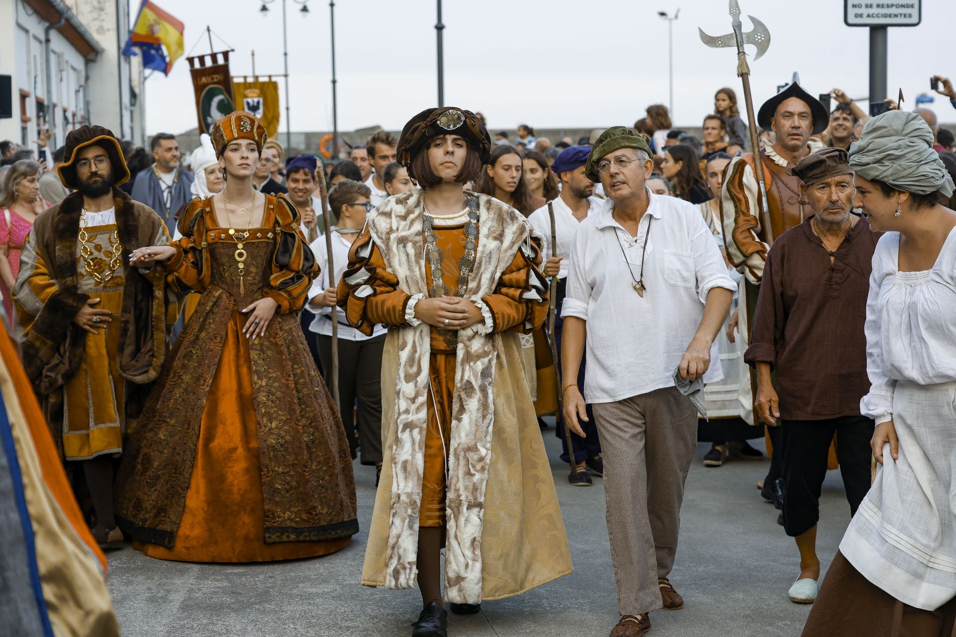 Desembarco del rey Carlos V en Tazones
