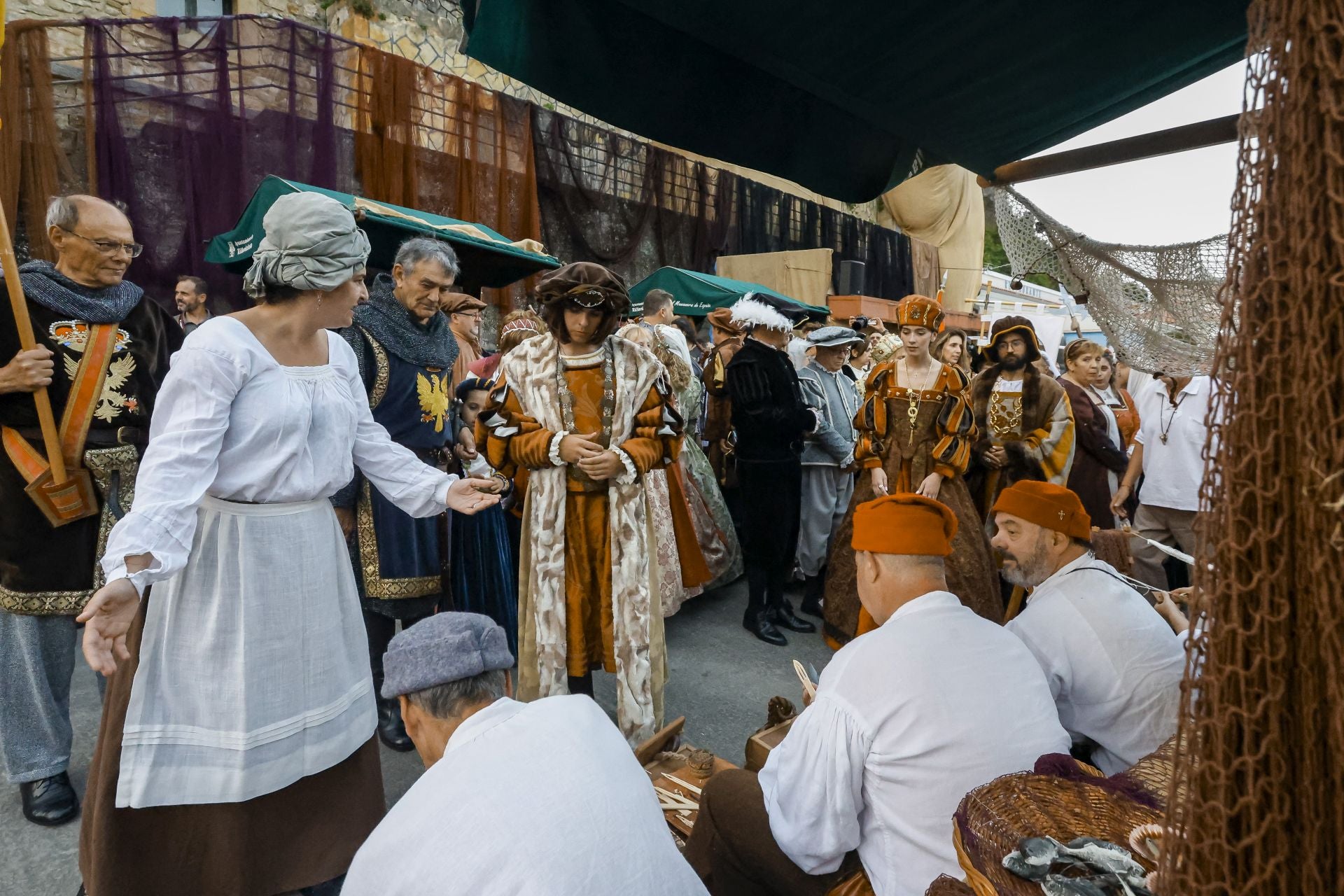 Desembarco del rey Carlos V en Tazones