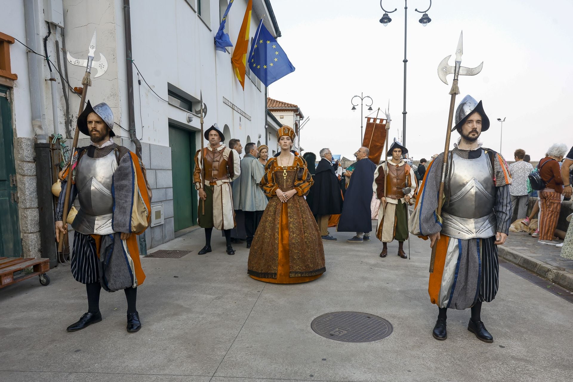 Desembarco del rey Carlos V en Tazones