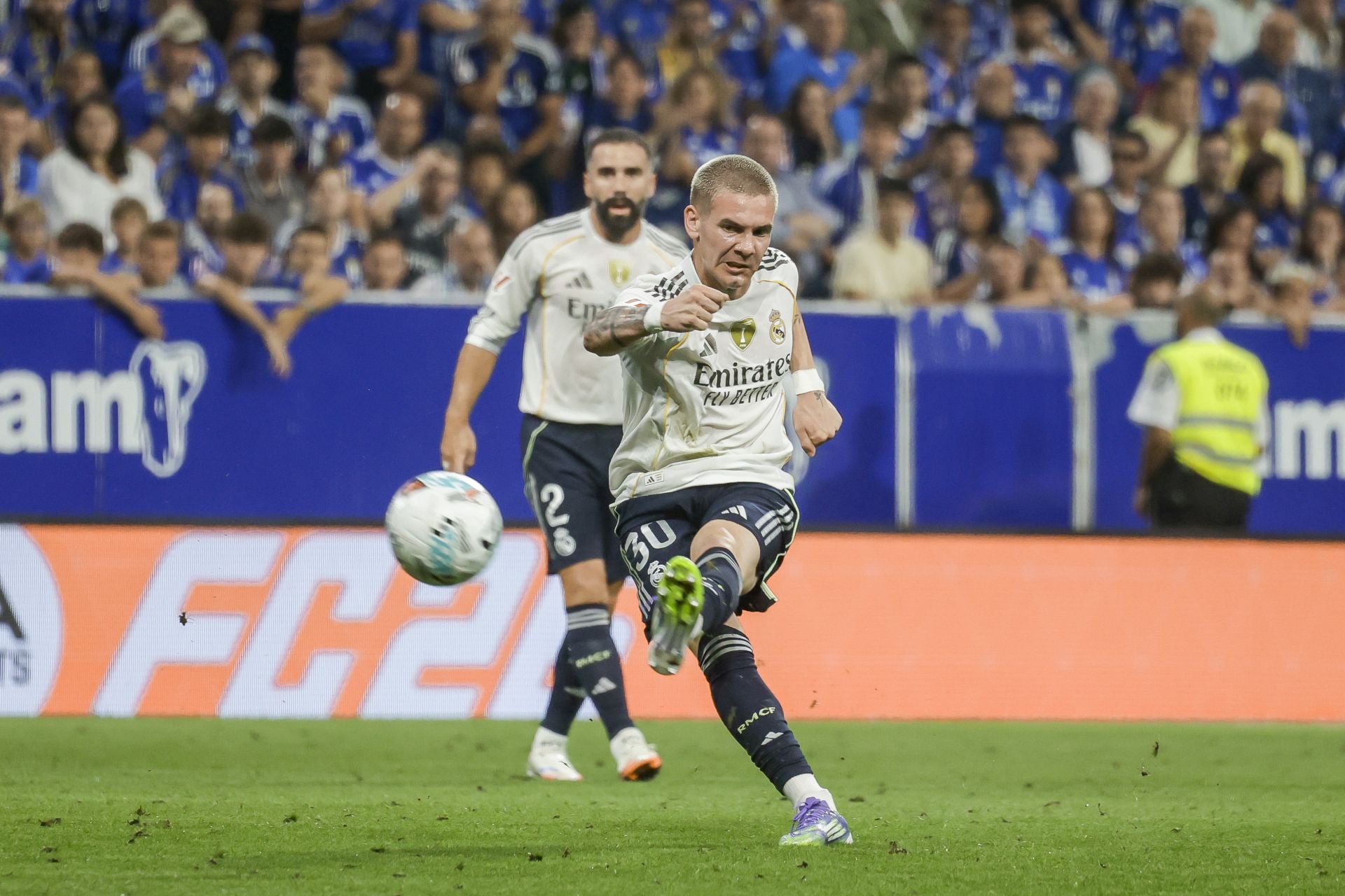 Las mejores jugadas del Real Oviedo - Real Madrid en imágenes