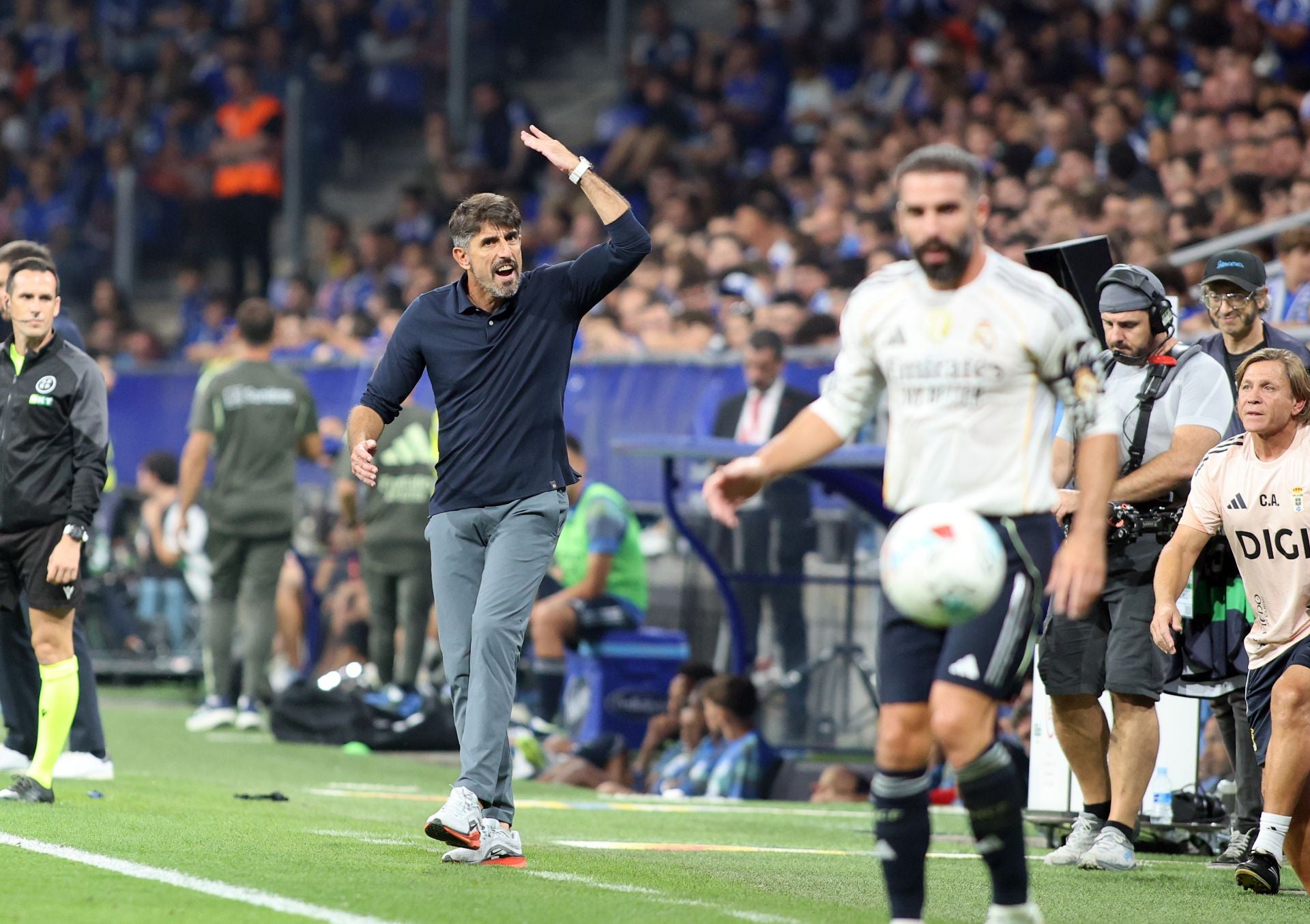 Las mejores jugadas del Real Oviedo - Real Madrid en imágenes