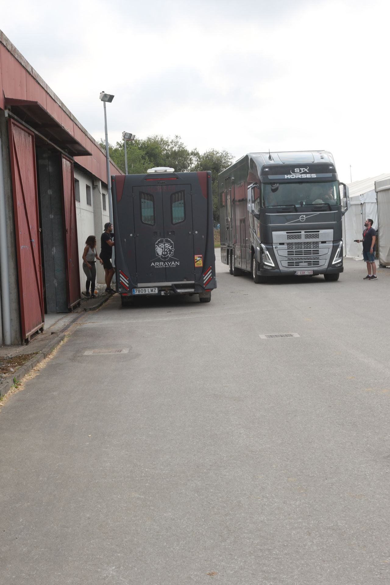 Las Mestas se pone a punto para que arranque su Concurso de Saltos Internacional