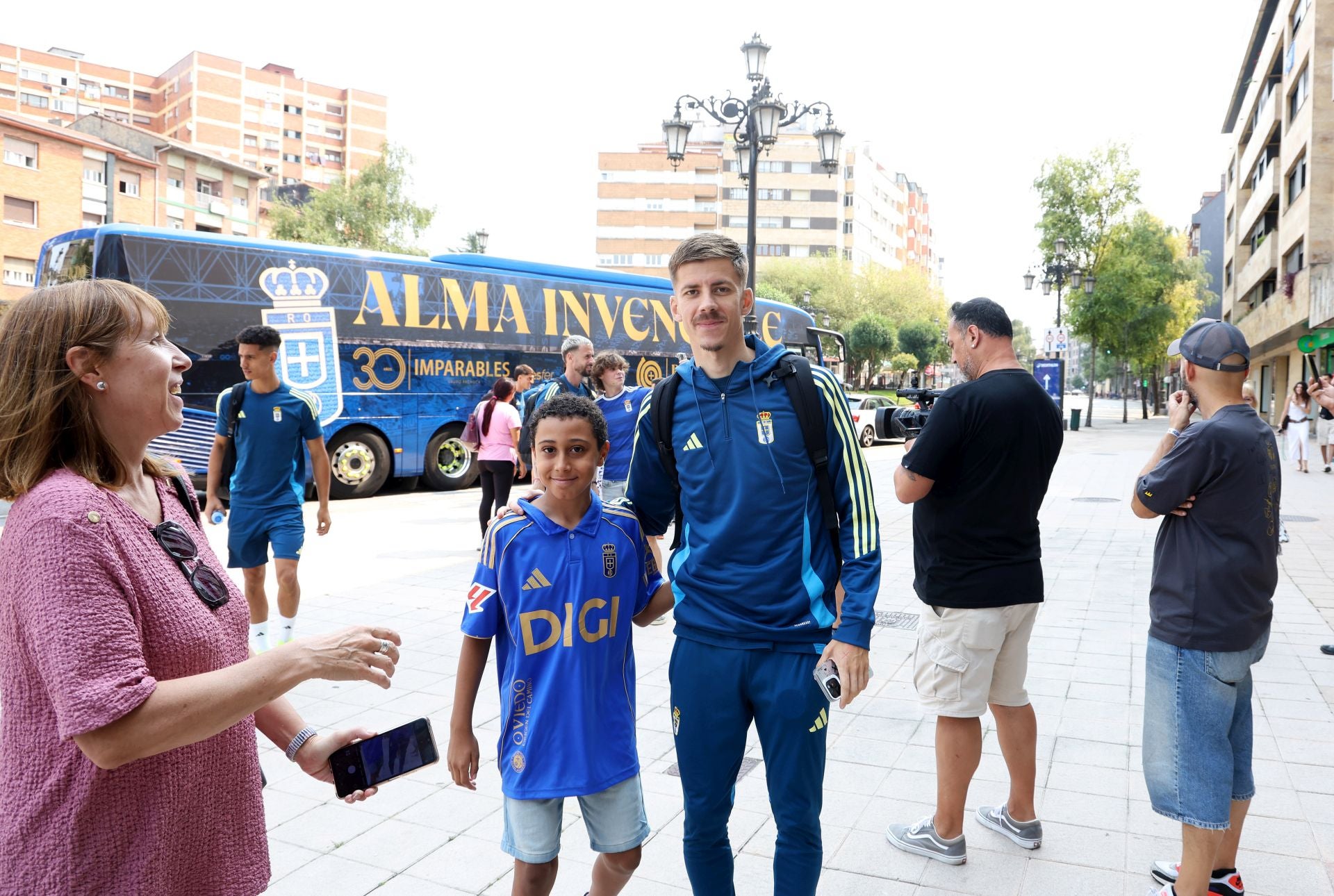 Oviedo, una afición volcada en su regreso a las grandes citas