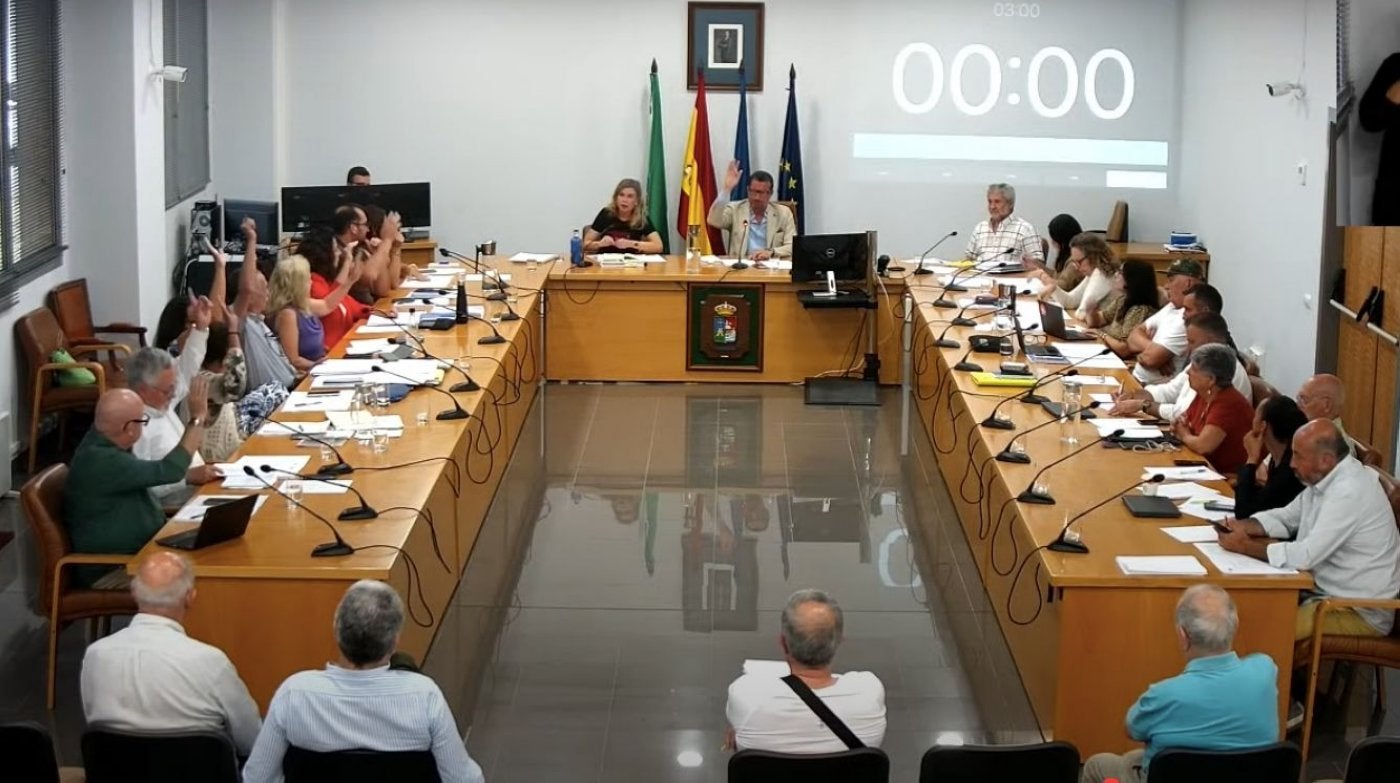 PP y Vox votaron al unísono para aprobar las cuentas para este año.