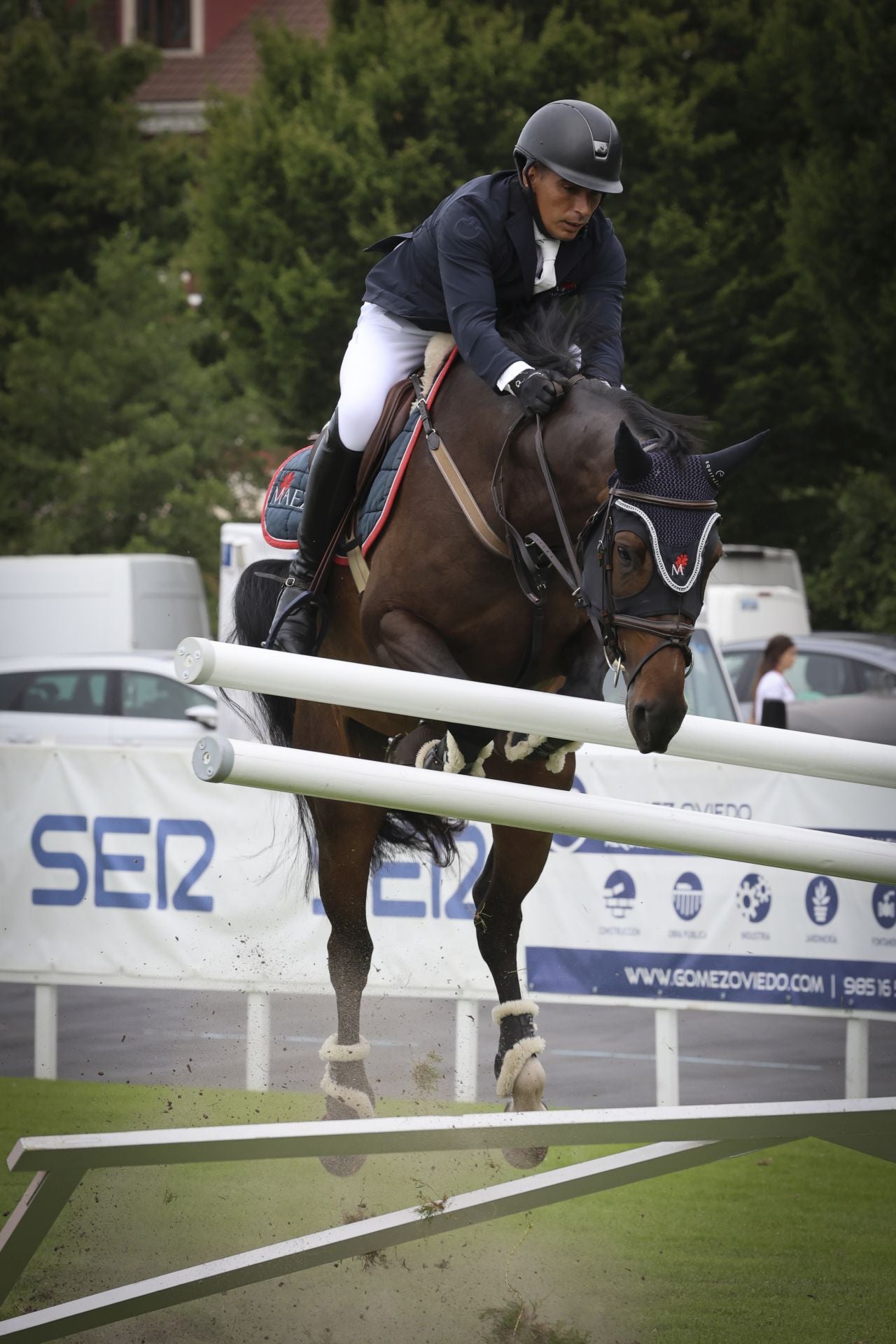 Las fotos que deja el primer día del Hípico en Gijón