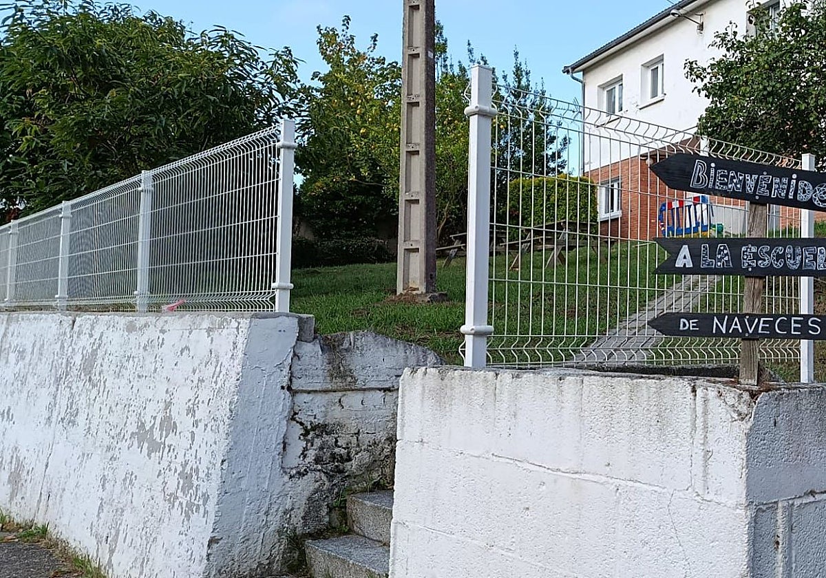 El CRA de Naveces, en el concejo de Castrillón.