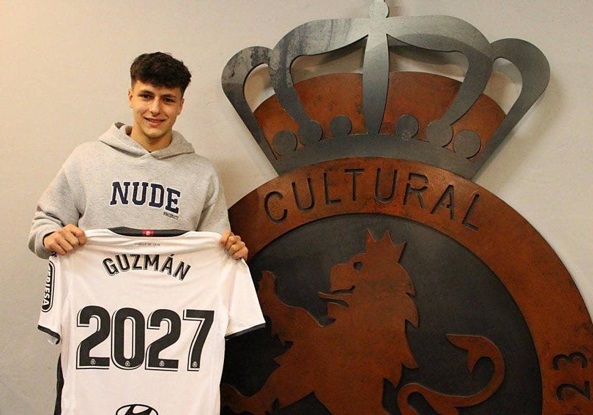 Guzán, cuando renovó su contrato con la Cultural hasta 2027.