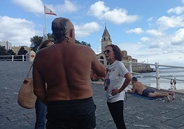 El gijonés rescatado comenta lo ocurrido en la Rampla.