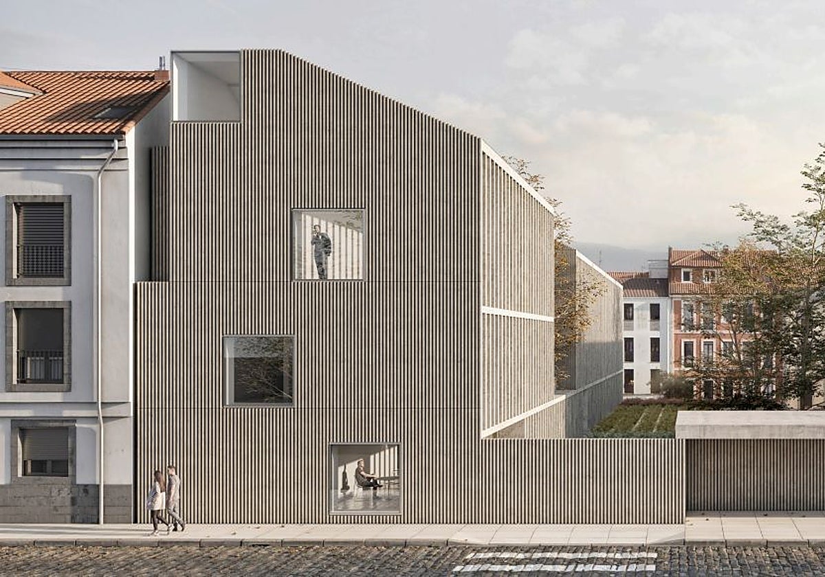 Recreación del futuro Museo Piñole, que se ubicará junto al Centro de Arte Tabacalera.