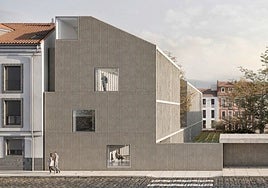 Recreación del futuro Museo Piñole, que se ubicará junto al Centro de Arte Tabacalera.