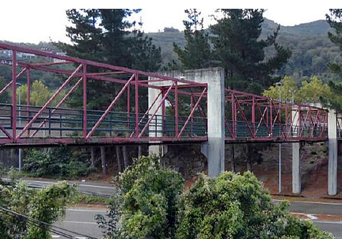 Pasarela de Caborana.