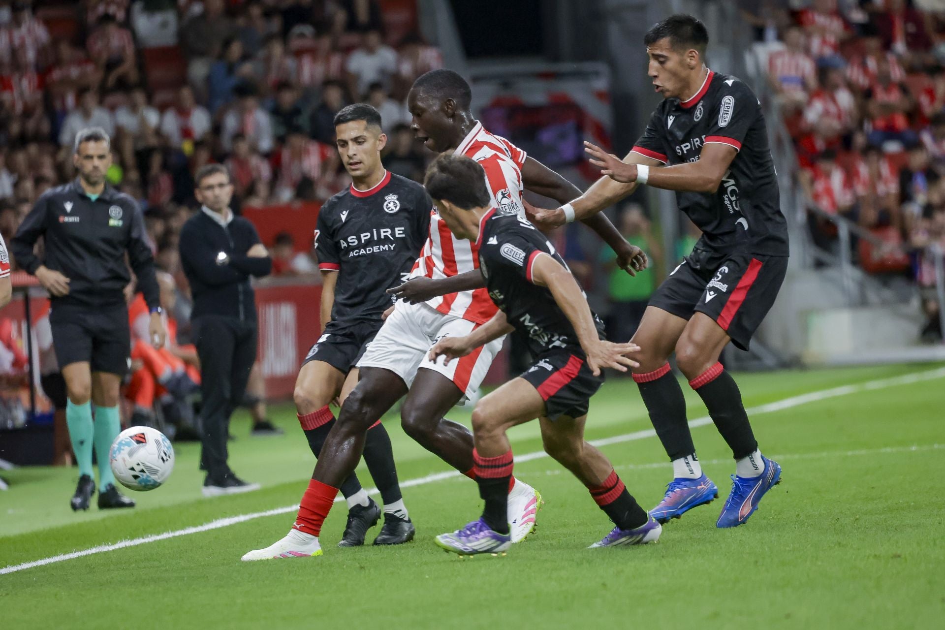 Las mejores jugadas del Sporting - Cultural en imágenes