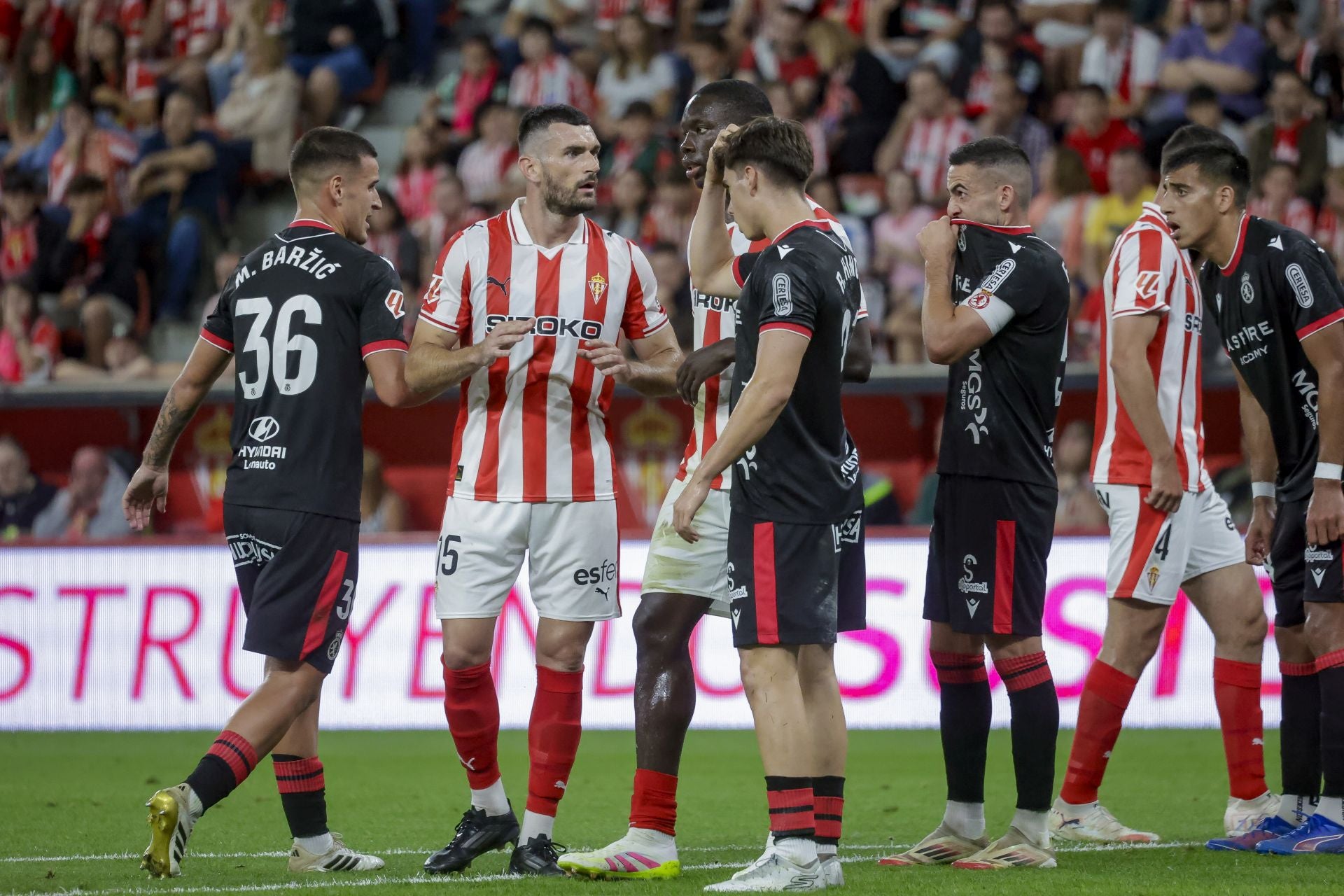 Las mejores jugadas del Sporting - Cultural en imágenes