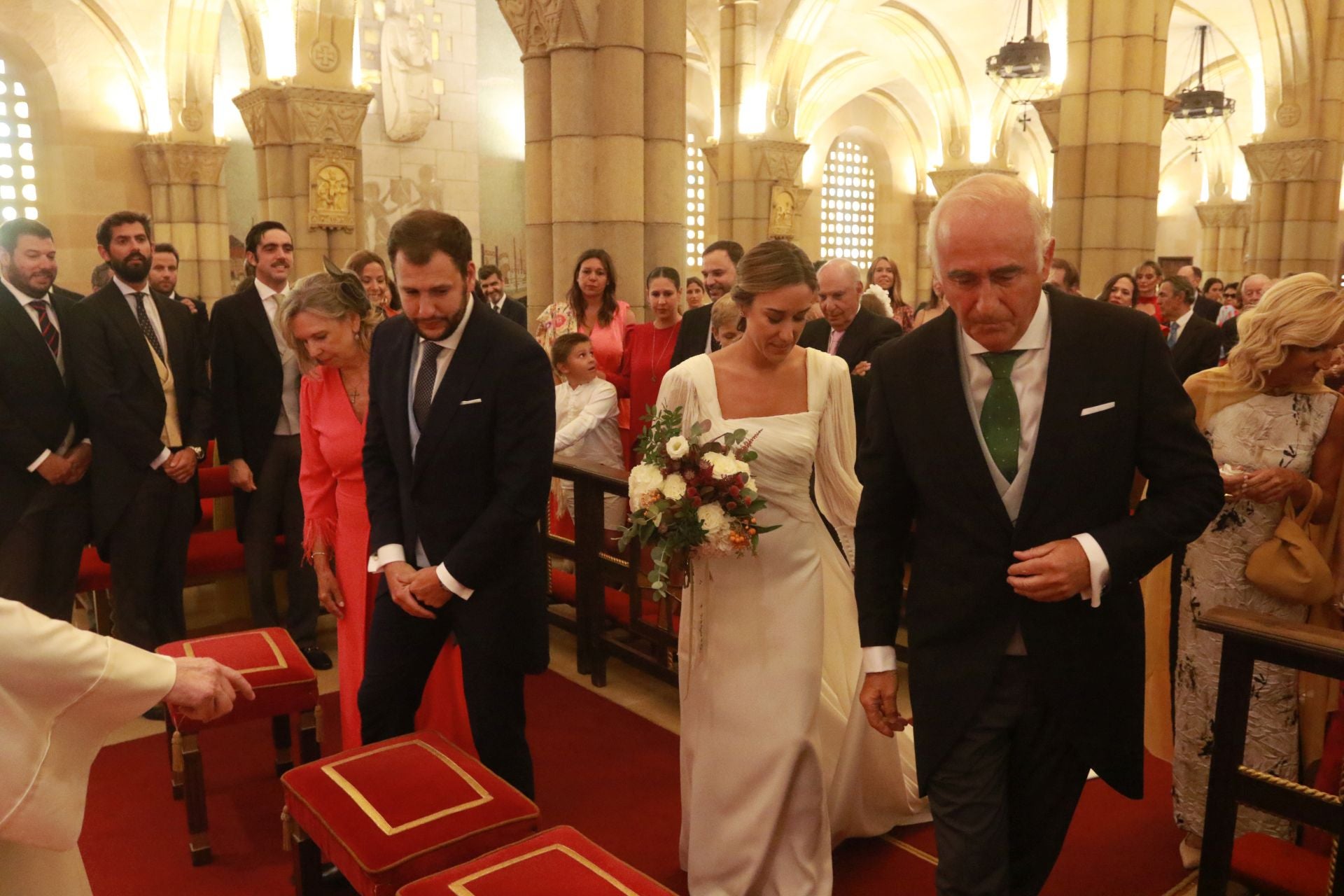 Los invitados a la boda en Gijón de Corín Castro y Javier Barreiro