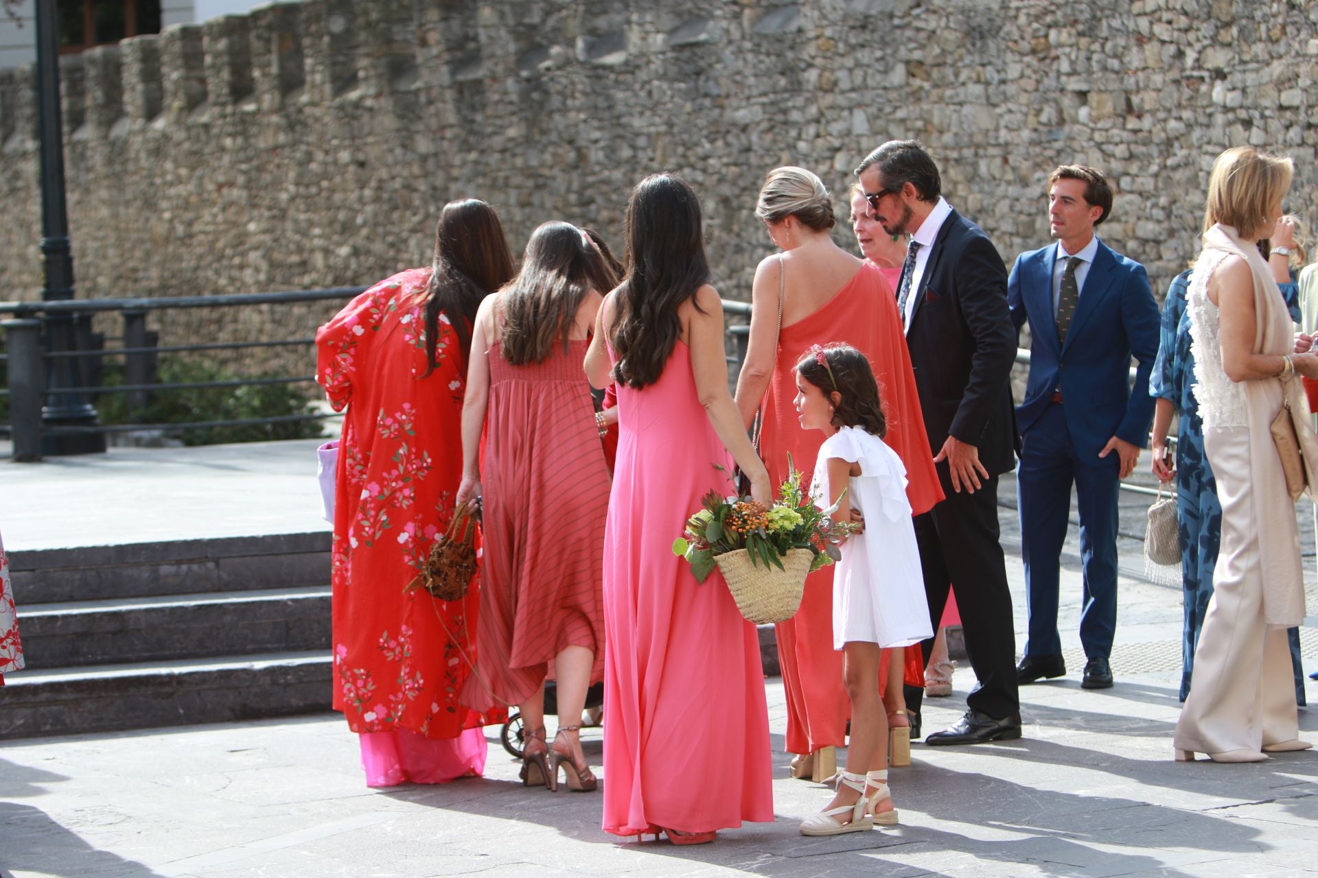 Los invitados a la boda en Gijón de Corín Castro y Javier Barreiro