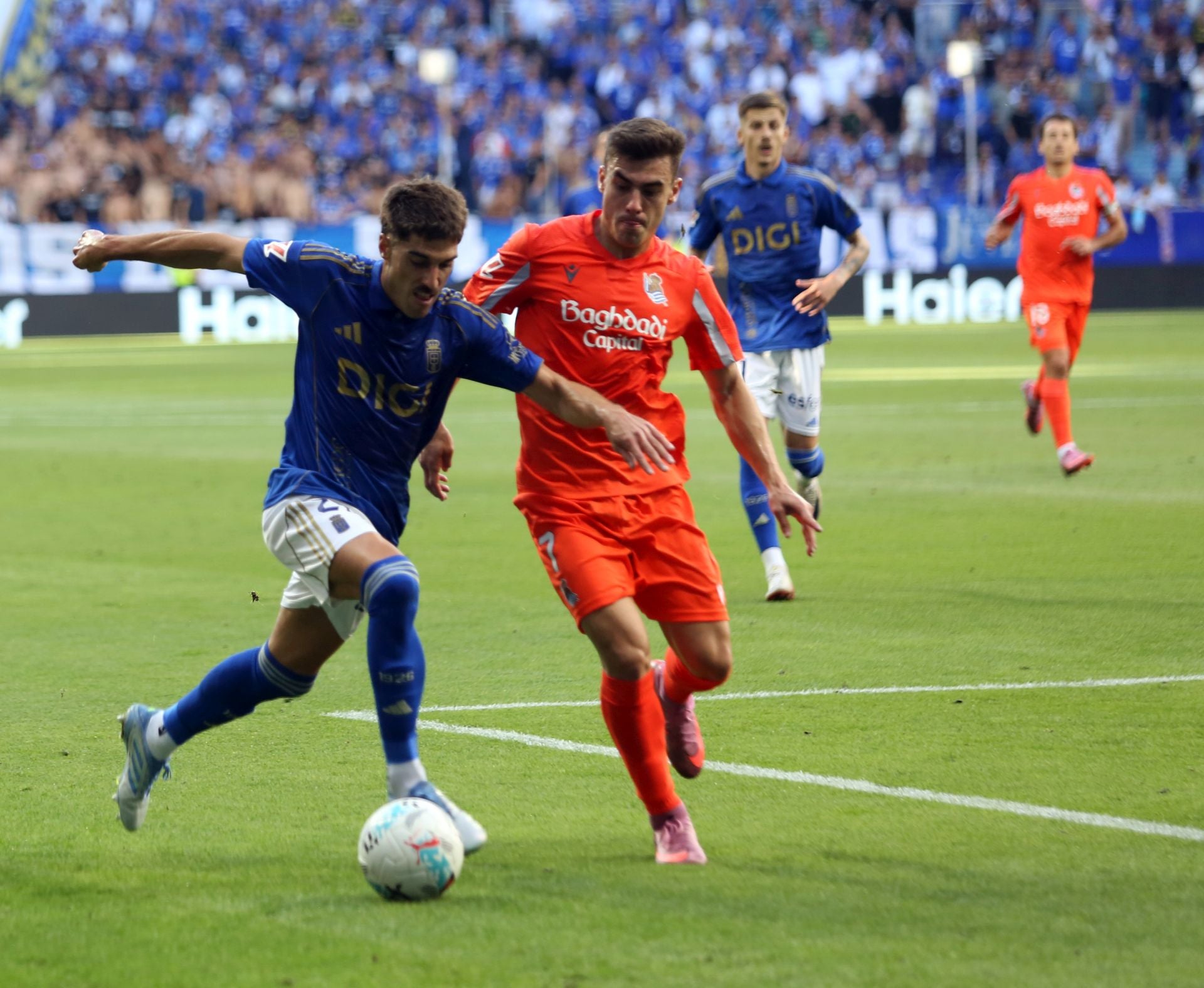 Las mejores jugadas del Real Oviedo - Real Sociedad en imágenes