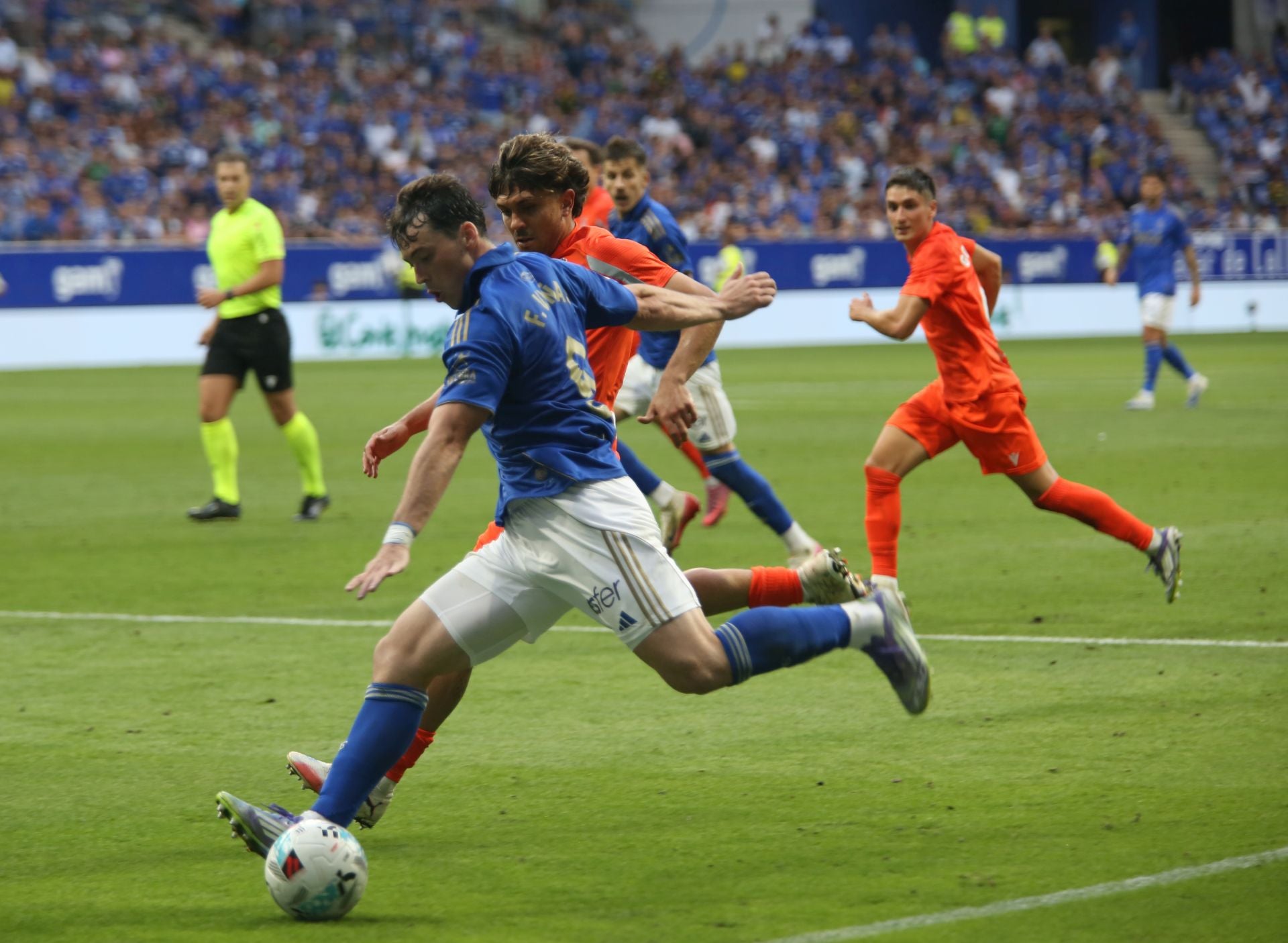 Las mejores jugadas del Real Oviedo - Real Sociedad en imágenes