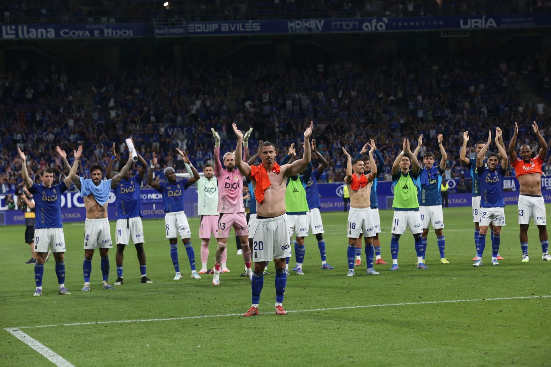 Las mejores jugadas del Real Oviedo - Real Sociedad en imágenes