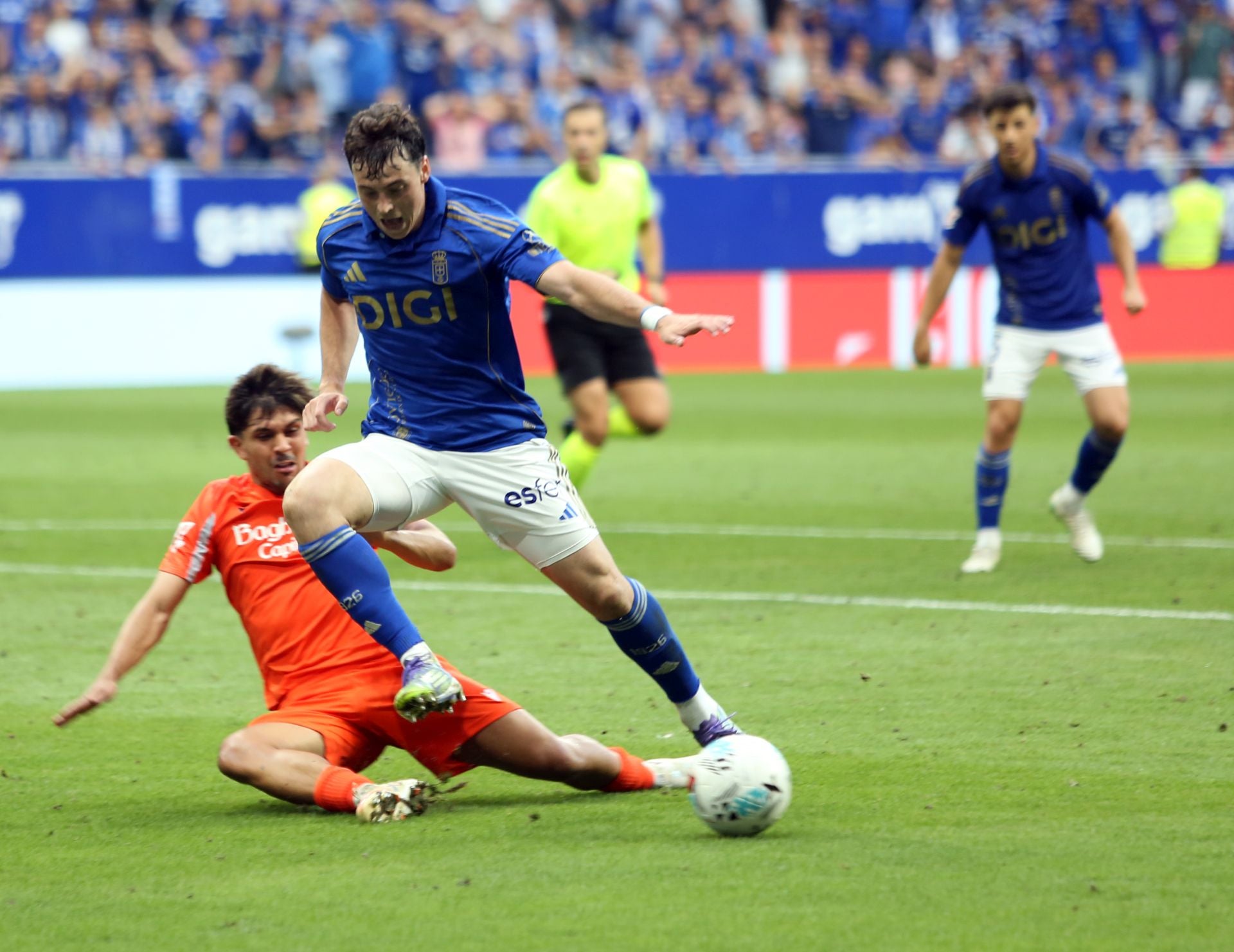 Las mejores jugadas del Real Oviedo - Real Sociedad en imágenes