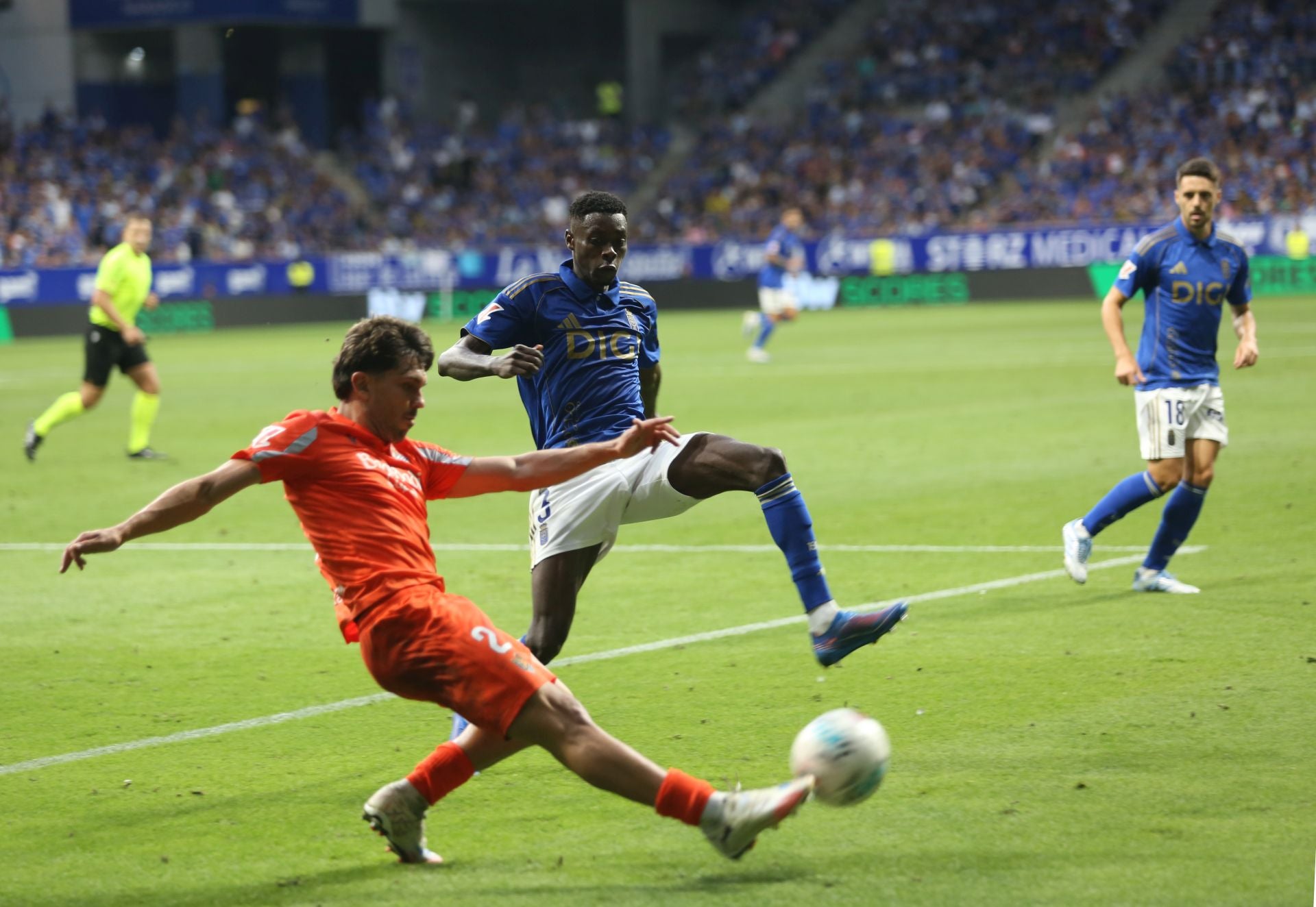 Las mejores jugadas del Real Oviedo - Real Sociedad en imágenes