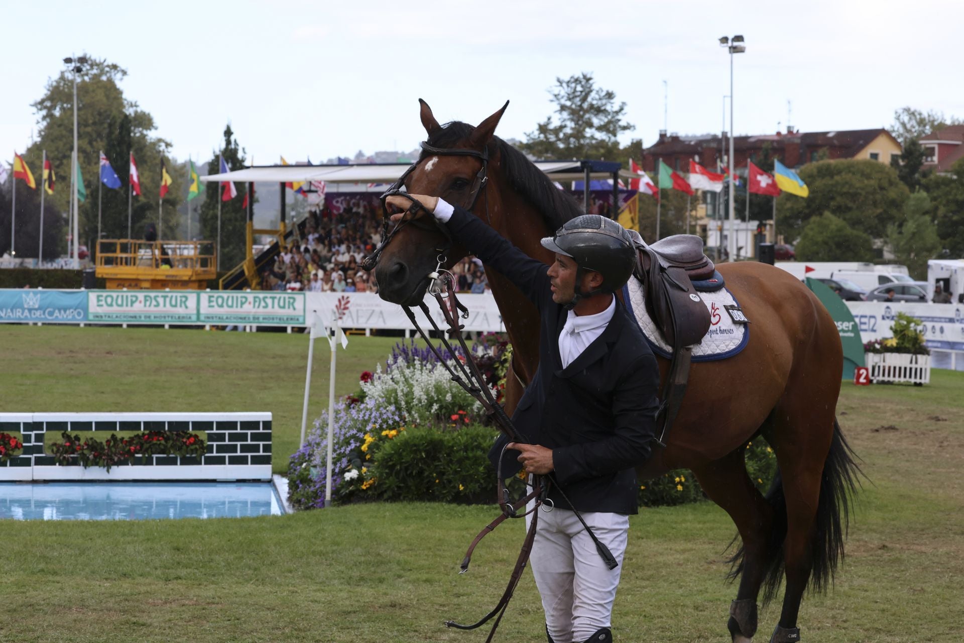 Llenazo en el hípico este domingo