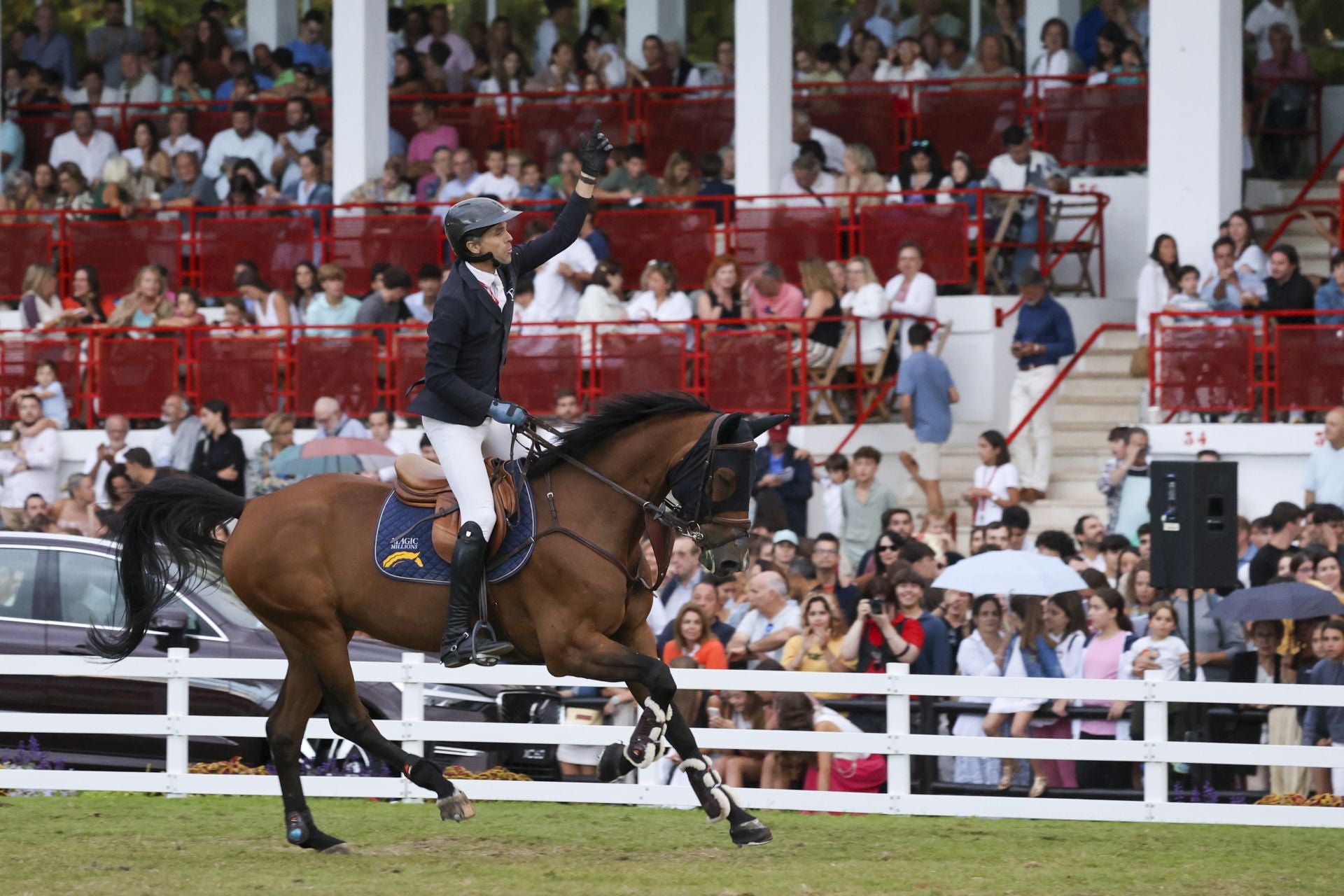 Llenazo en el hípico este domingo