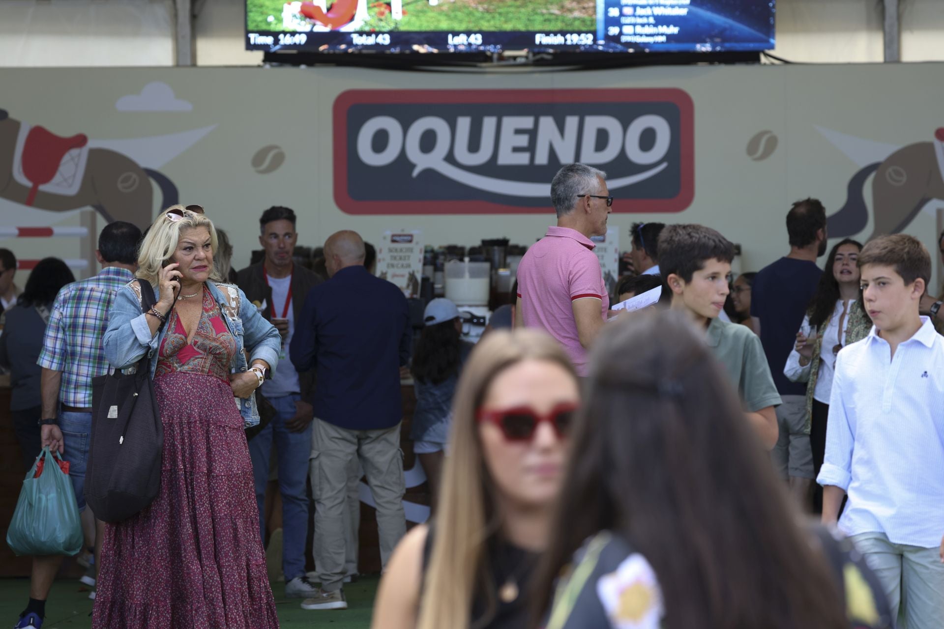 Llenazo en el hípico este domingo