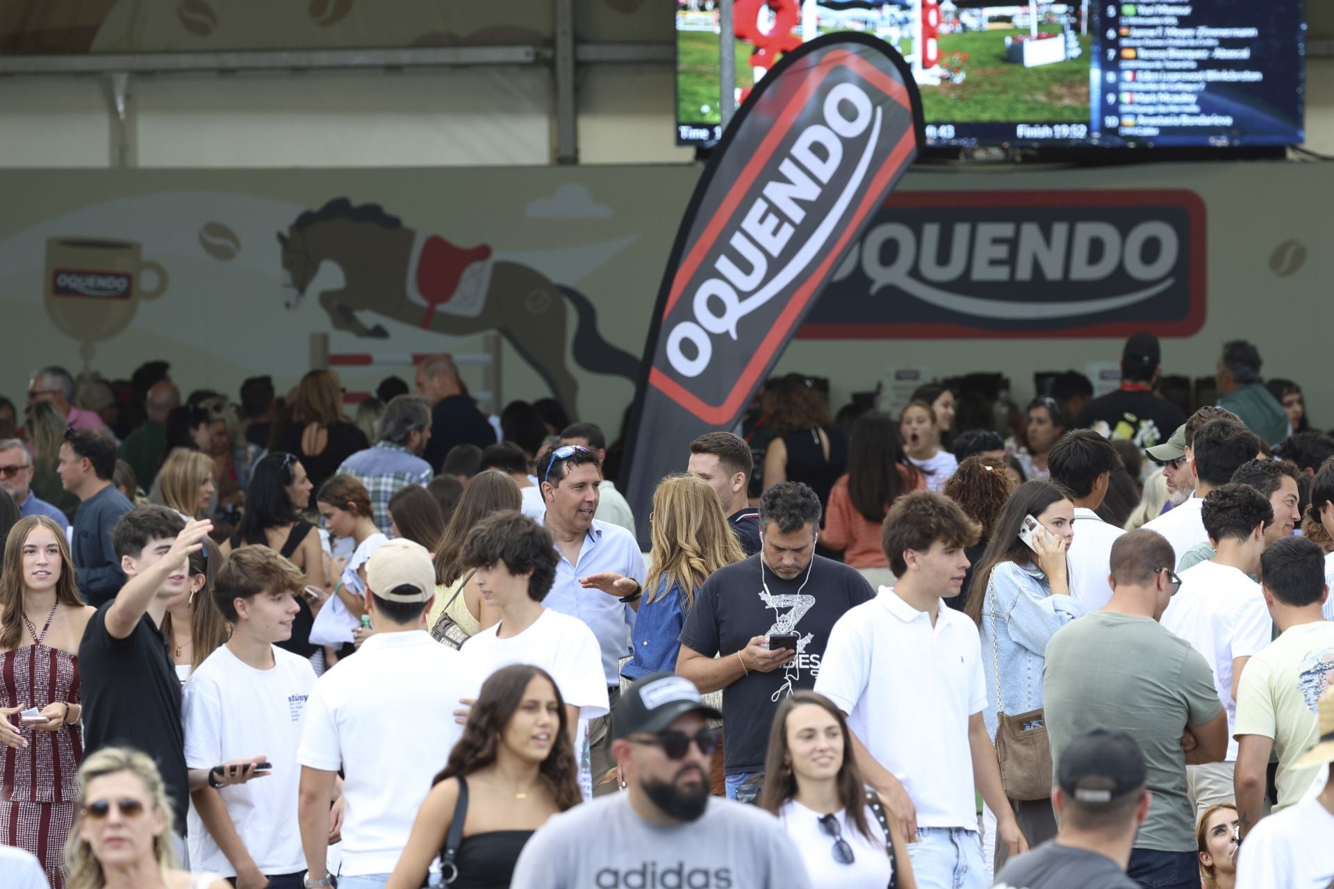 Llenazo en el hípico este domingo