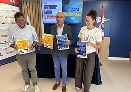 Juan Arribas, Joaquín Miranda y Jessica Alonso.