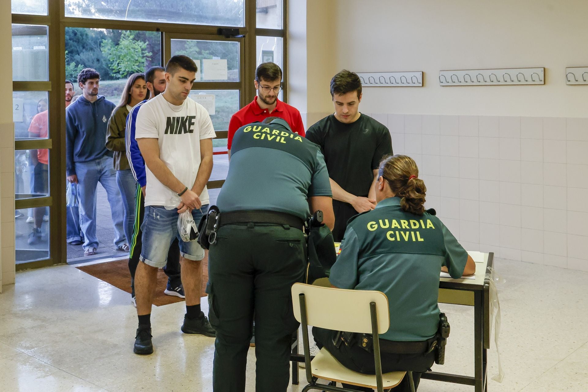 Oposiciones a la Guardia Civil en Asturias: más de 600 aspirantes se examinan para acceder al cuerpo