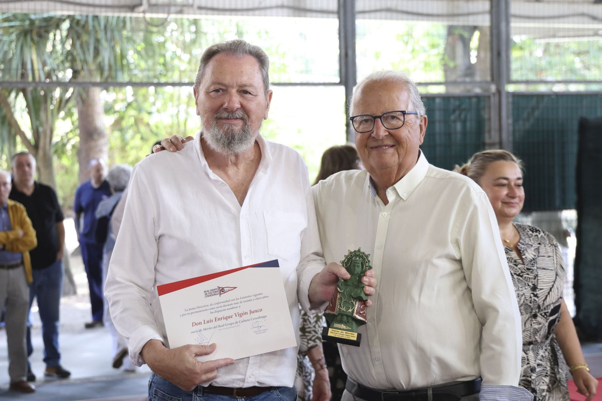 El Grupo Covadonga reconoce a sus socios